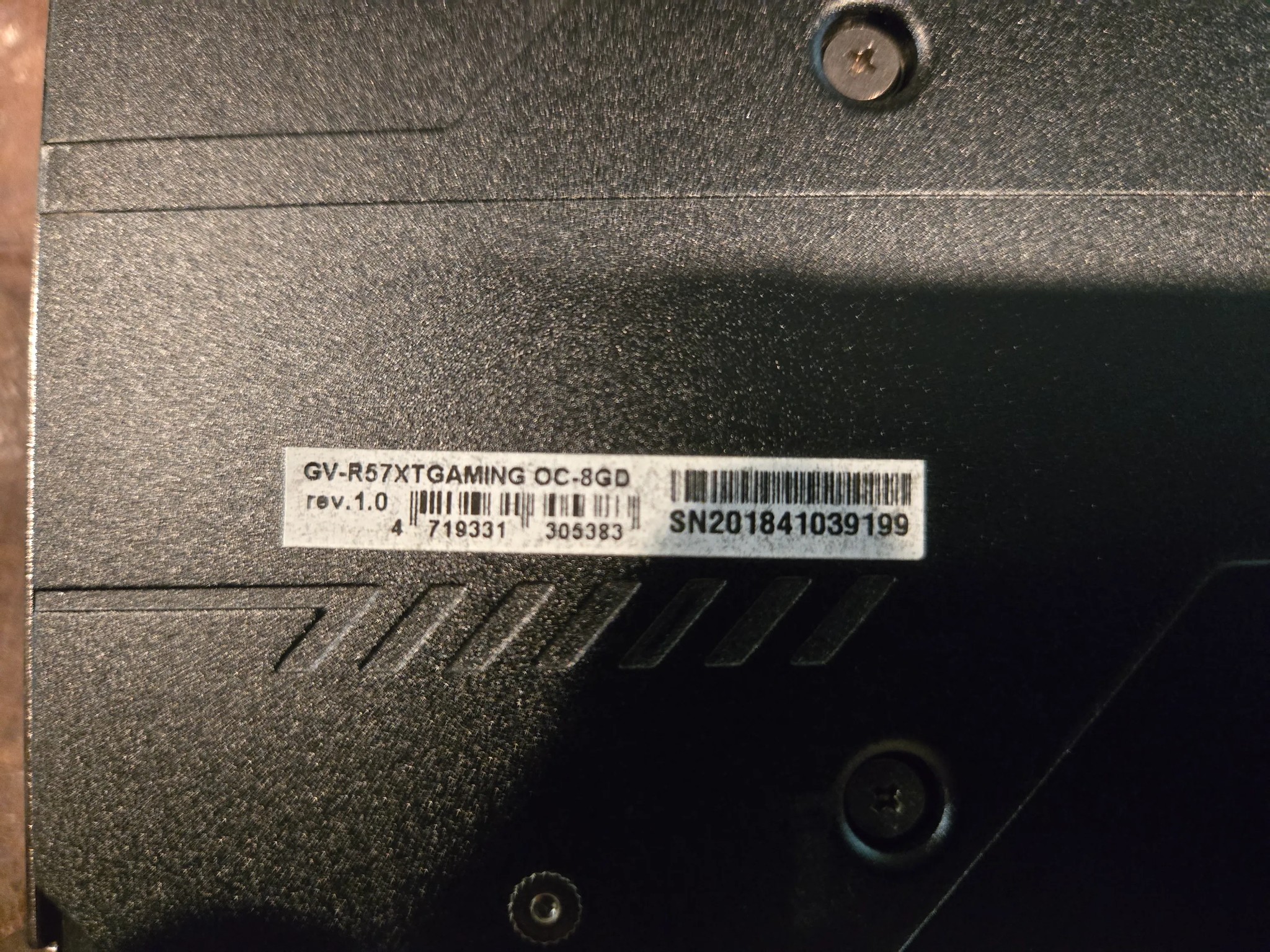 Gigabyte Radeon RX 5700 XT OC 8gb