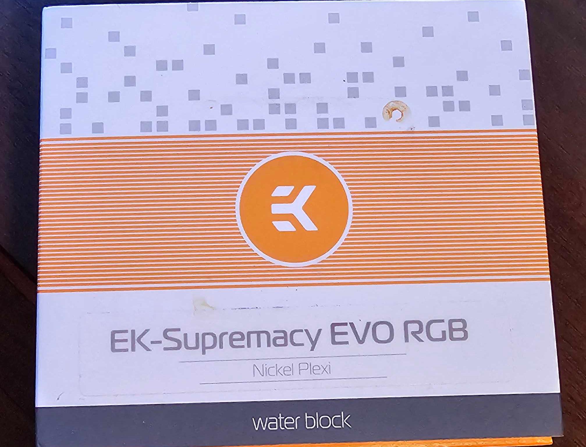 EK-Supremacy EVO RGB CPU Cooler by EK Waterblocks