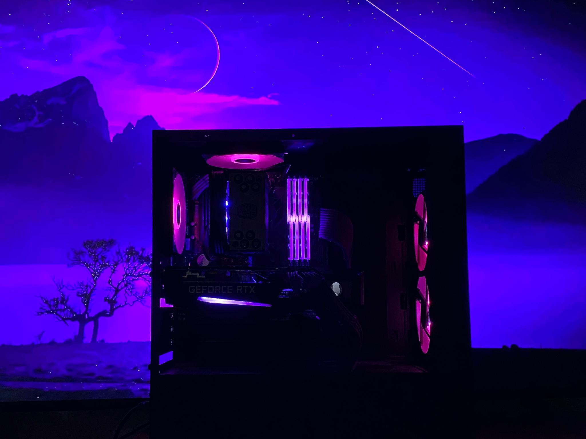 The Purple Rain (Custom PC, 32GB of RAM, 1.5TB's of storage, Ryzen 9 5900xt, RTX 3070 8GB)