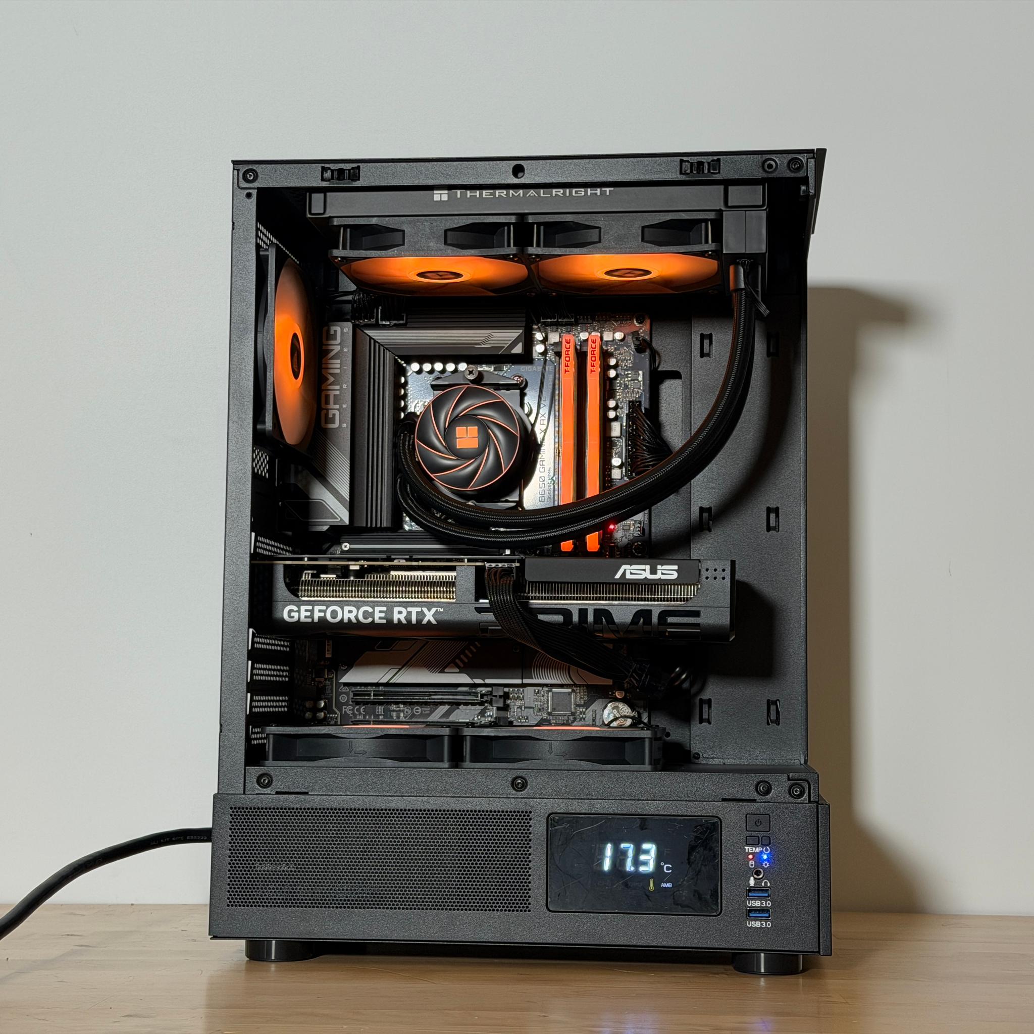 RTX 5060ti 8gb Ryzen 5 7600x Gaming PC