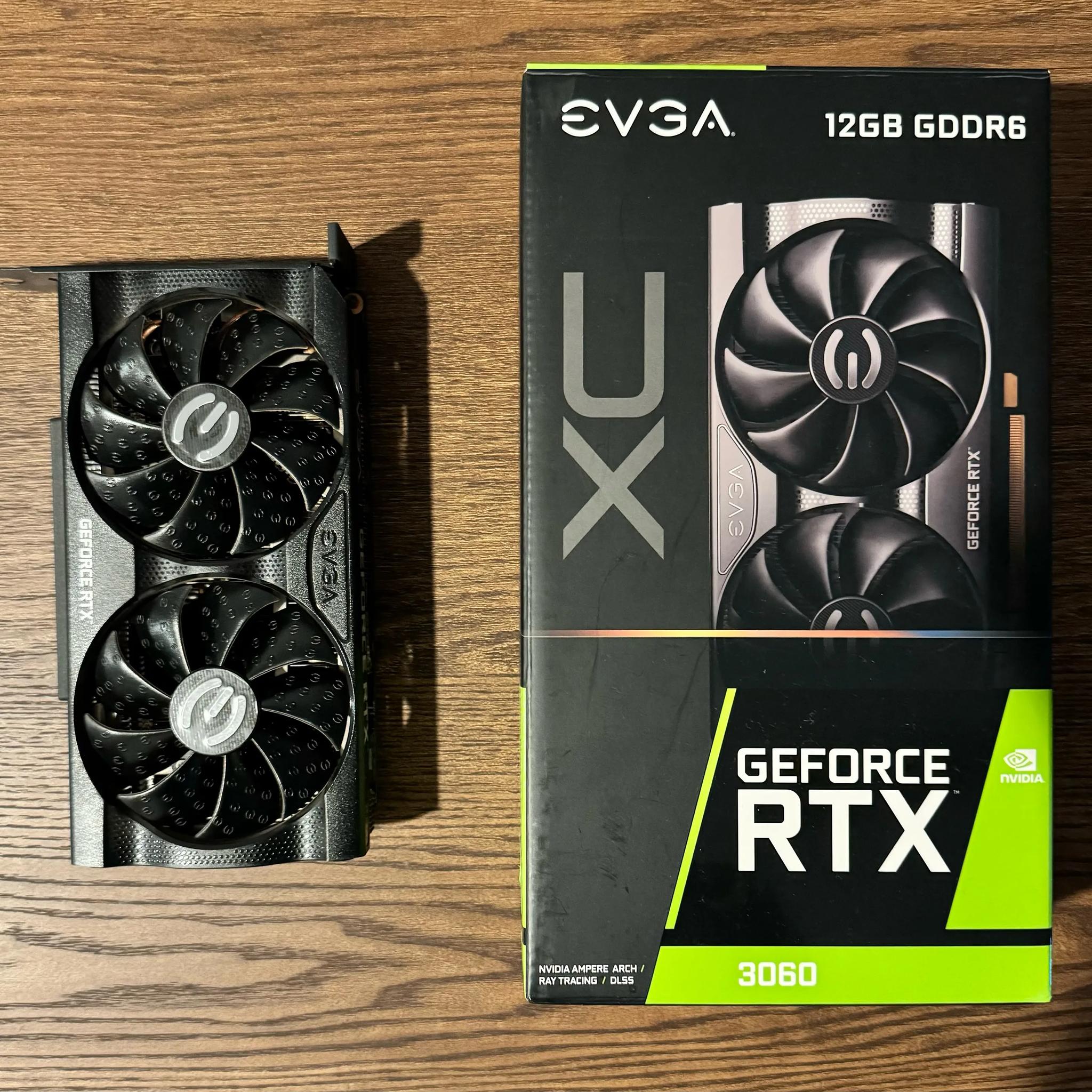 For sale EVGA RTX 3060 XC 12GB