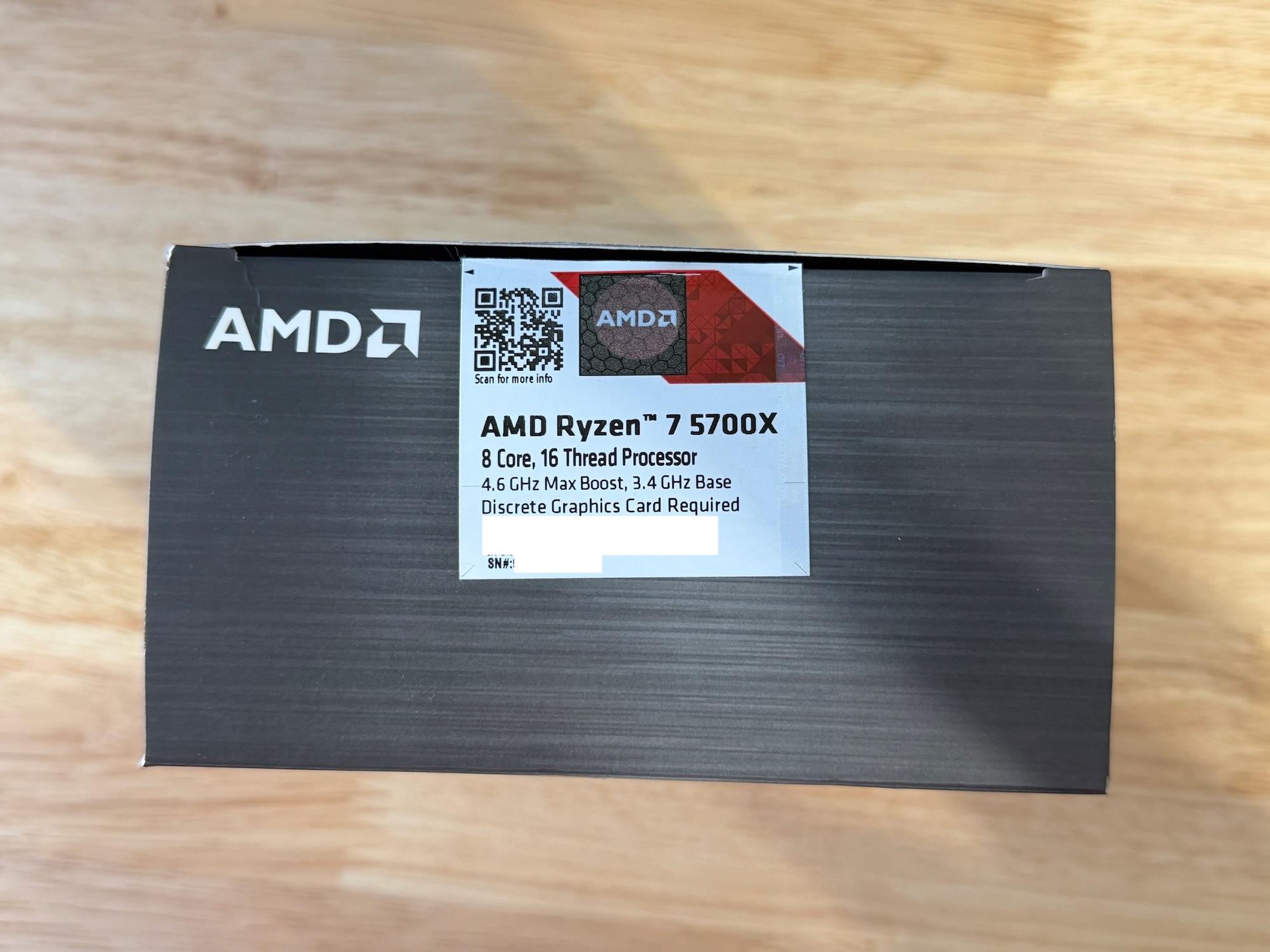 AMD Ryzen 7 5700X