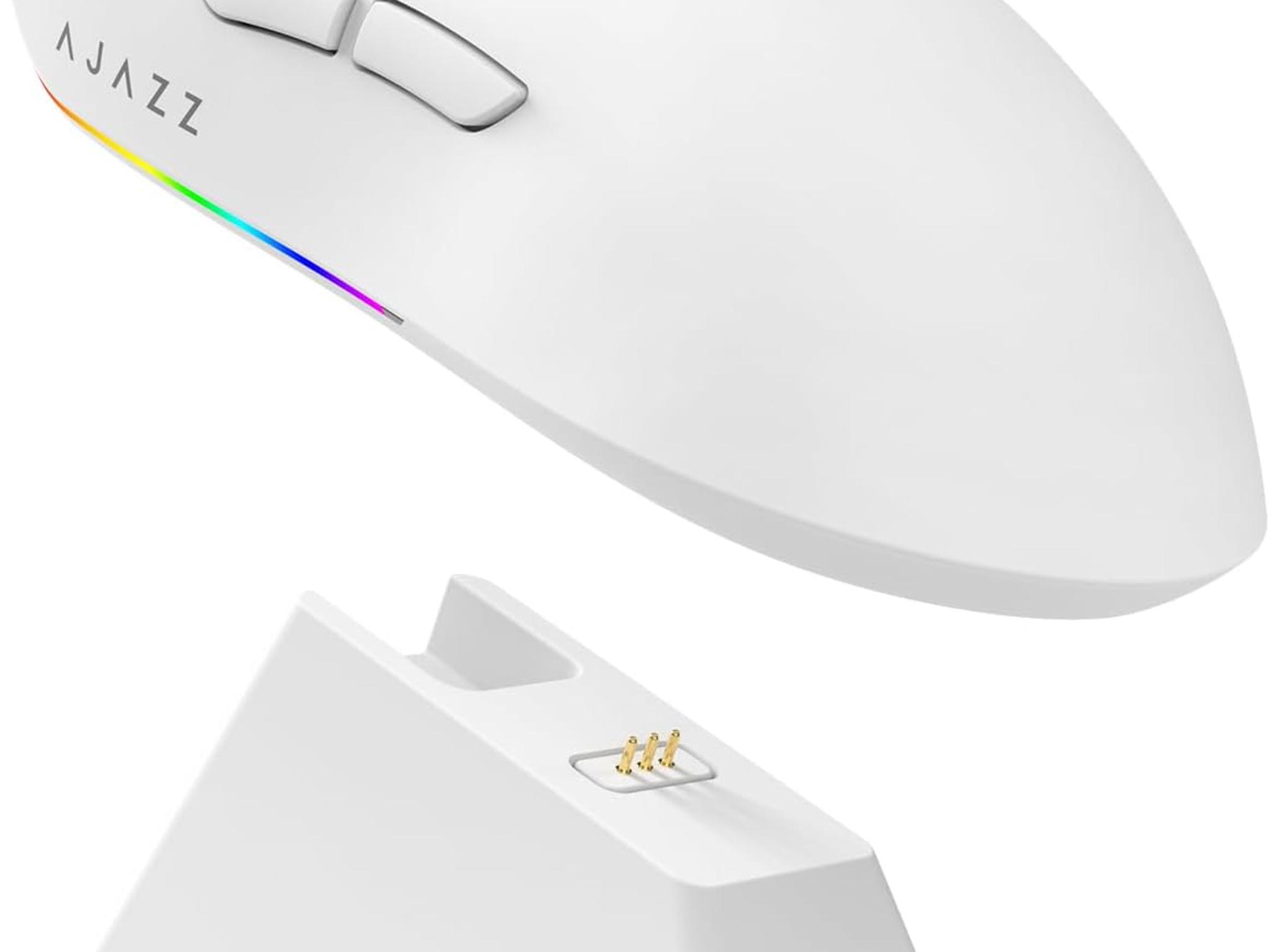 AJAZZ AJ139 V2 MC 66g Gaming Mouse with Charging Base, 12,000 DPI
