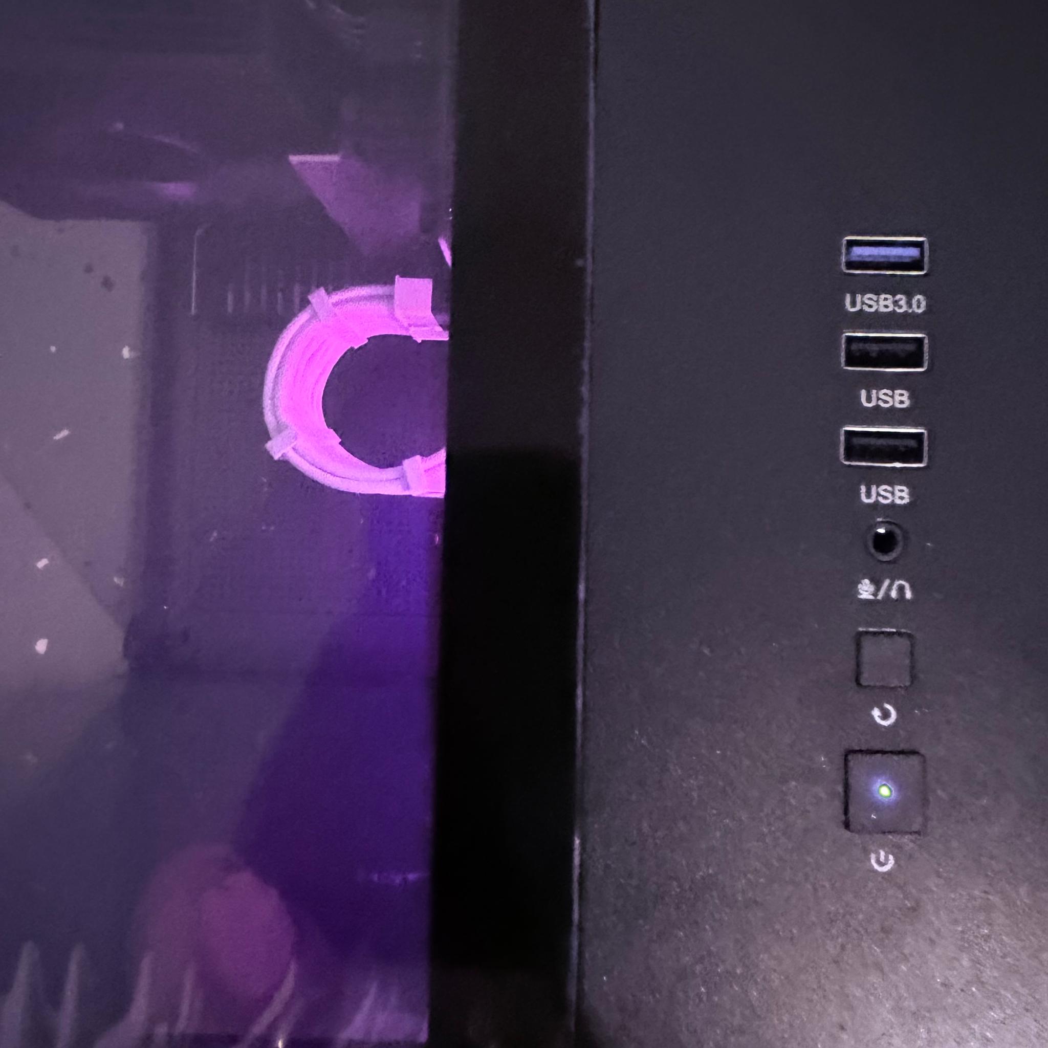 ⚫️"Neon Eclipse"🌈 | 1080p Gaming | RTX 3050 | Ryzen 5 2600 | 16GB Ram | 1TB SSD | Free Shipping
