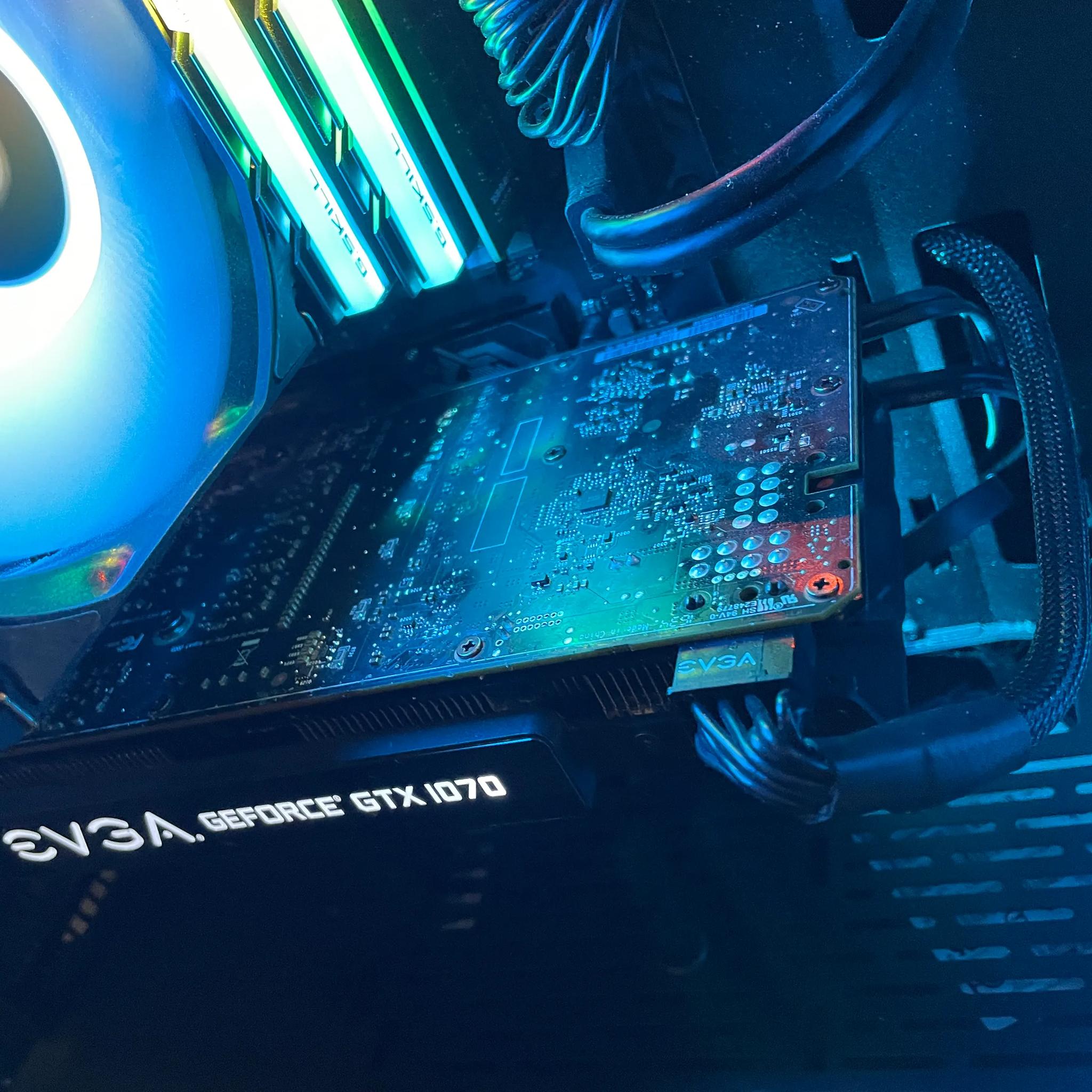 EVGA SuperClocked black edition 1070