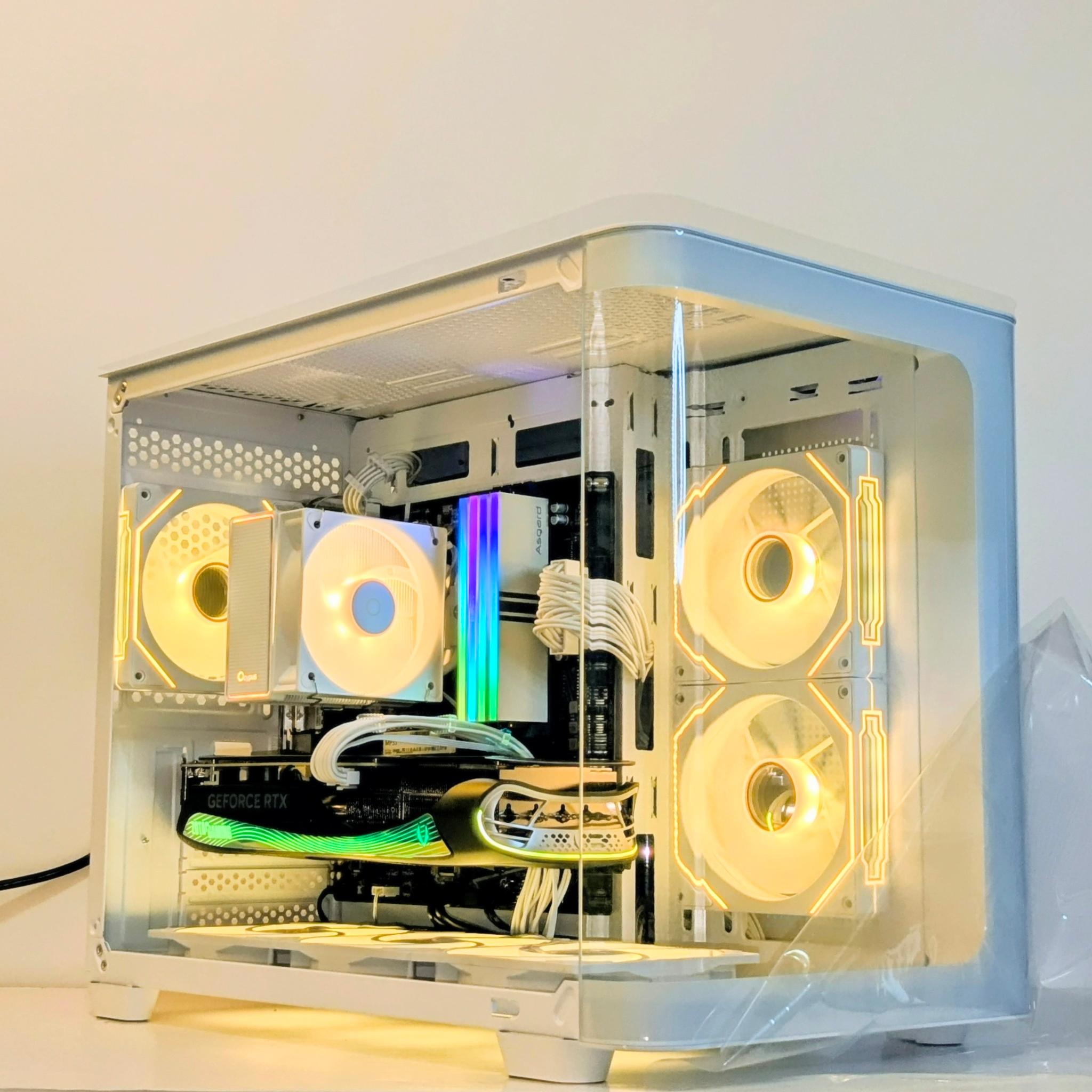 1440P/4K Gaming Beast🔥⚪|RTX 4070TI|32GB RAM|Ryzen 9|2TB Storage|Wi-Fi+ BT| Windows 11
