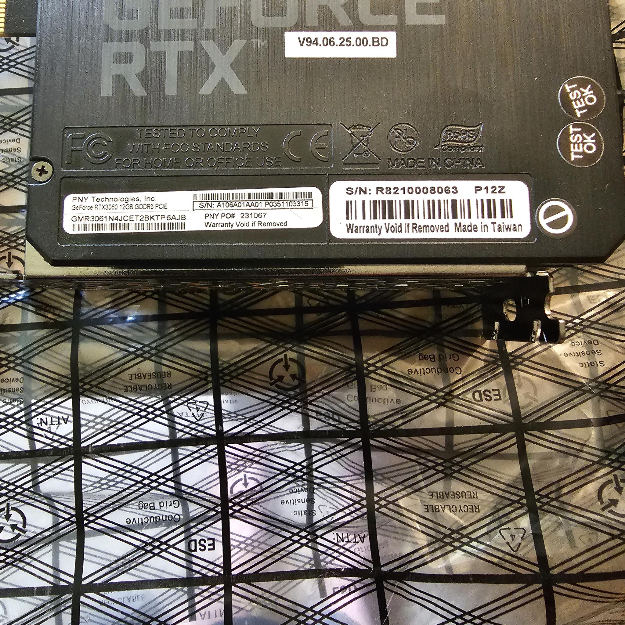 PNY GeForce RTX™ 3060 12GB XLR8 Gaming REVEL EPIC-X RGB™ Dual Fan Graphics Card