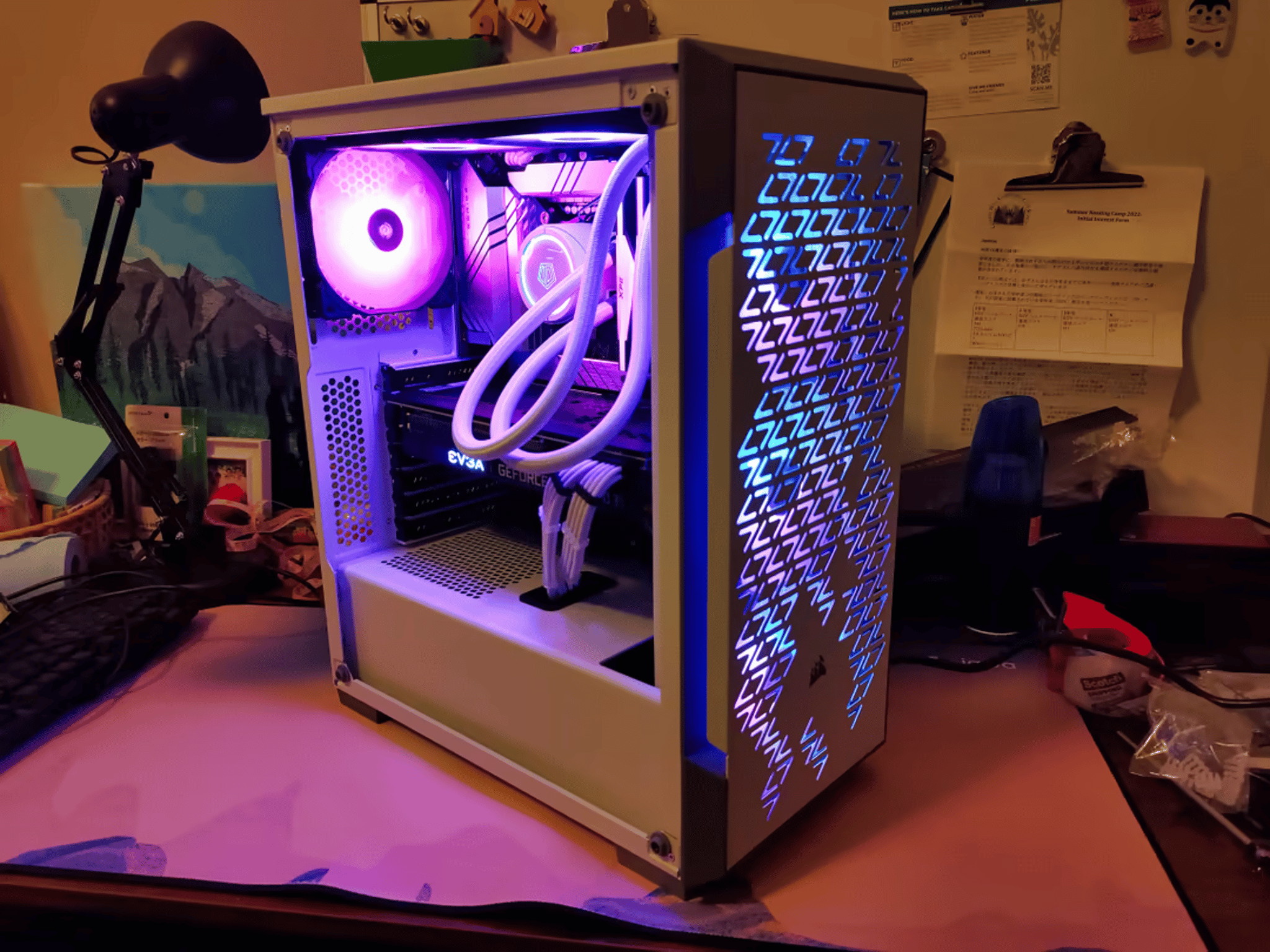 稜鏡 Ryōkyō | White 12600K + 3070 Ti Gaming PC