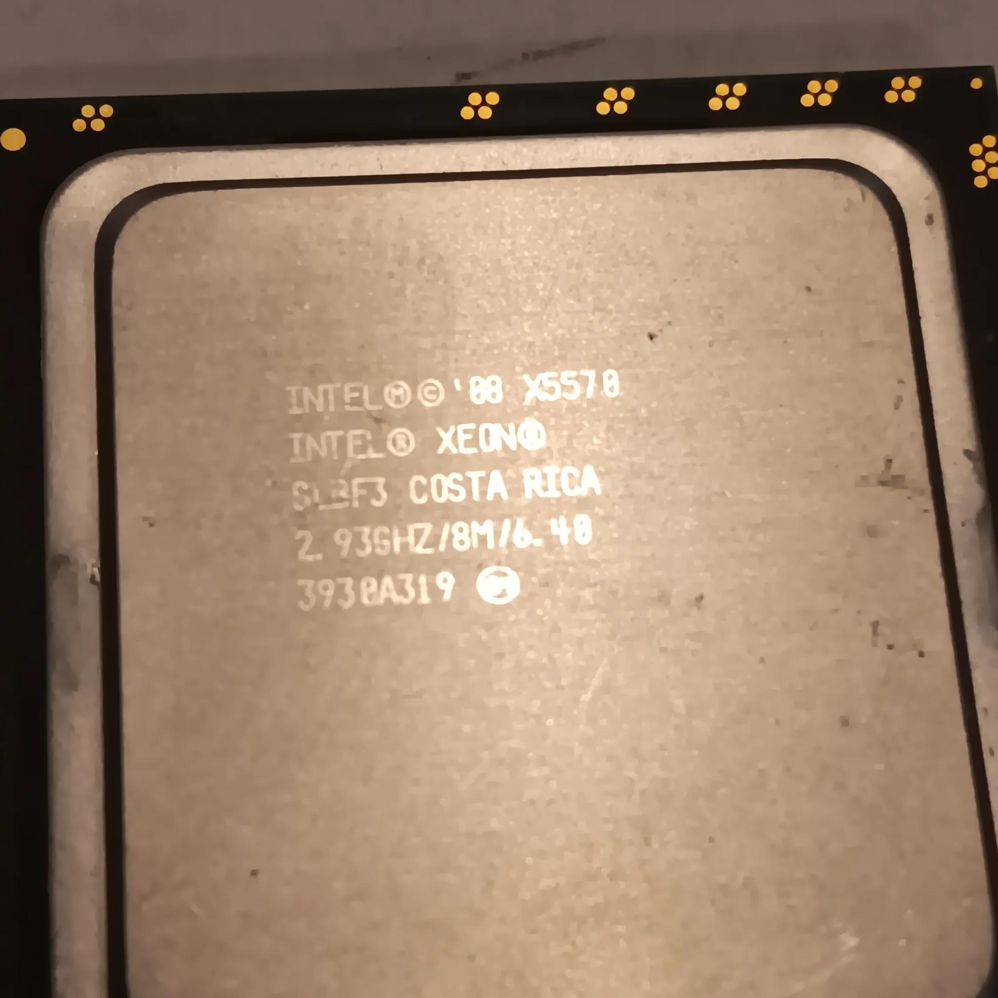 Intel Xeon X5570 2.933MHz 4 Core Skt 1366 CPU