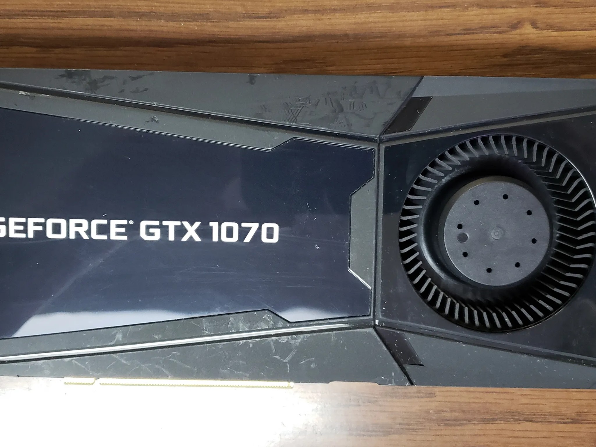 PNY GTX 1070 graphics card with 8gb memory