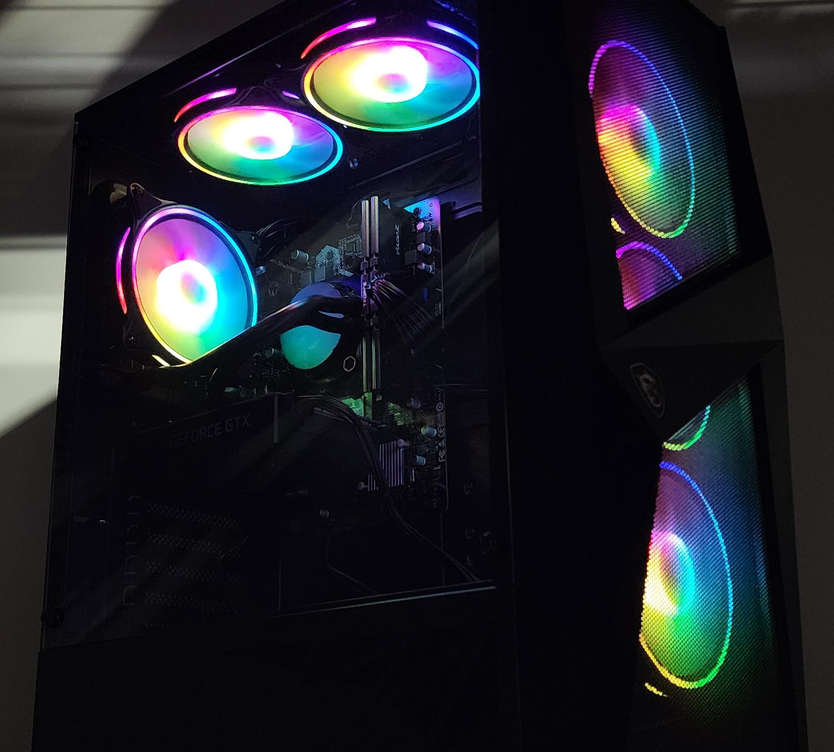 Gaming PC i5-10400 16GB RAM 500GB SSD GTX 1660 SUPER 6GB Windows 11 Computer