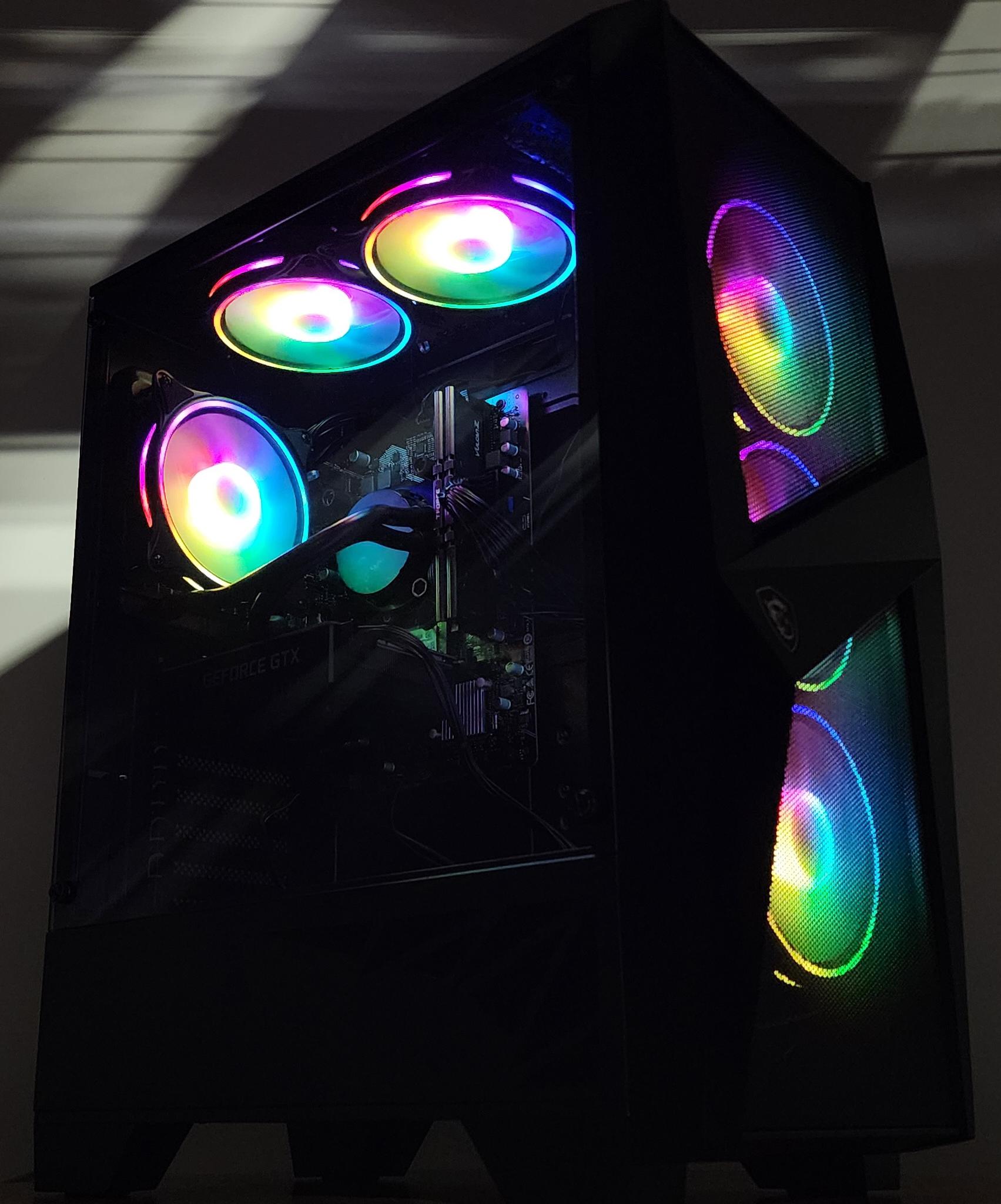 Gaming PC i5-10400 16GB RAM 500GB SSD GTX 1660 SUPER 6GB Windows 11 Computer