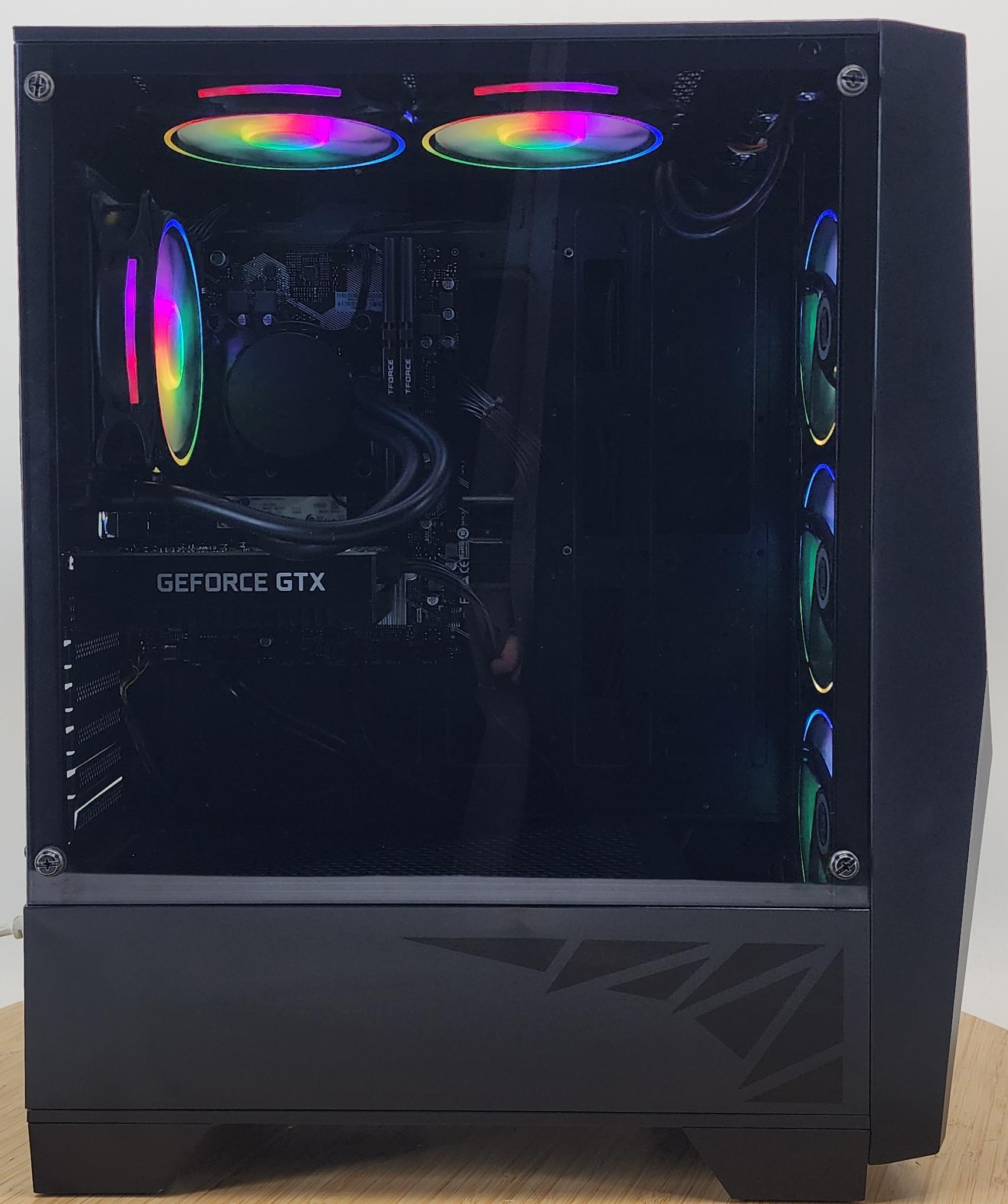 Gaming PC i5-10400 16GB RAM 500GB SSD GTX 1660 SUPER 6GB Windows 11 Computer