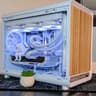 Custom White Ice Gaming PC – Ryzen 5 7600X3D + RX 9070 XT 16GB | Fully Tested and Ready to Game!