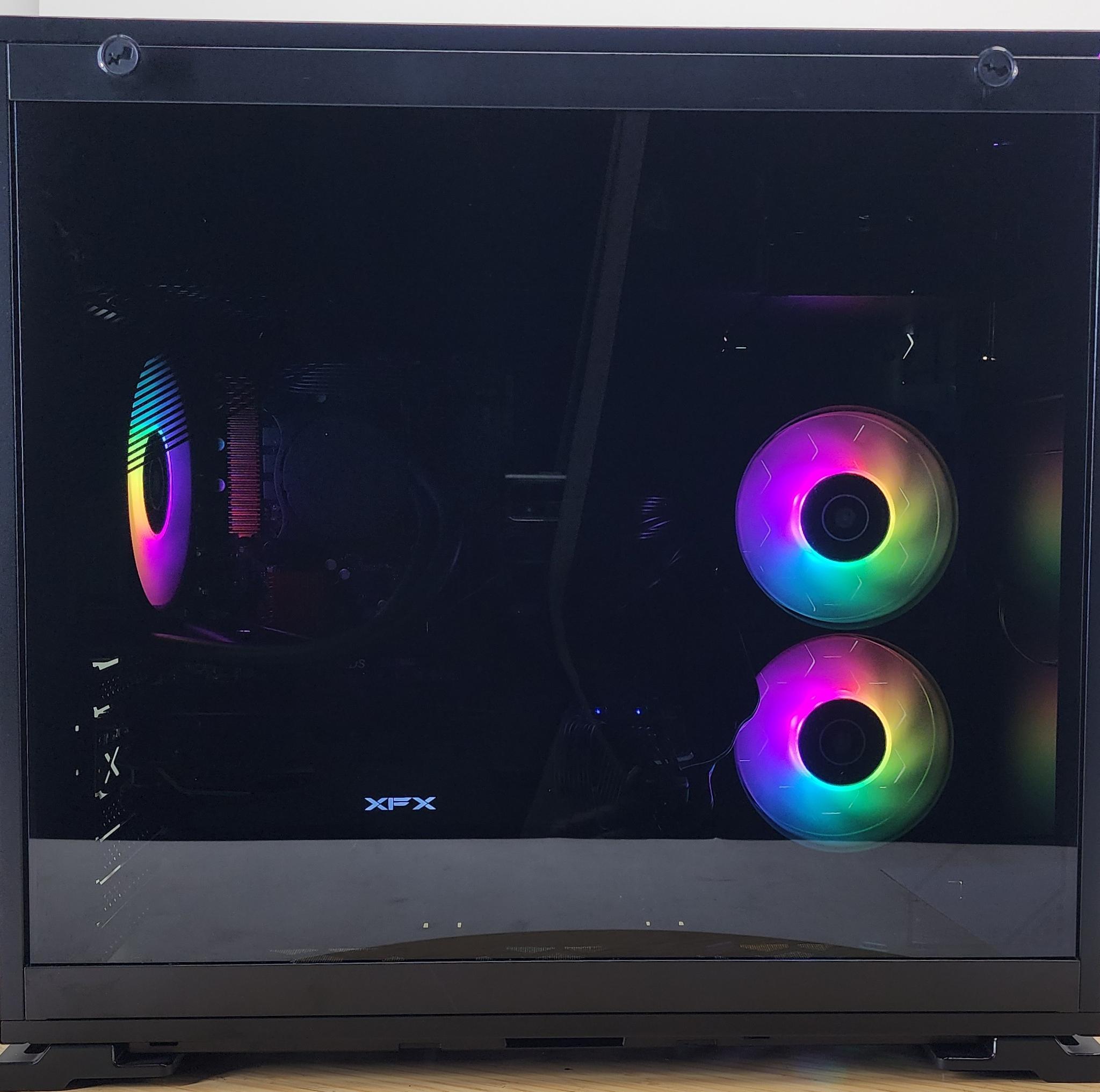 Gaming PC i7-7700 16GB RAM 1TB SSD RX 5700 XT 8GB Windows 11 Computer