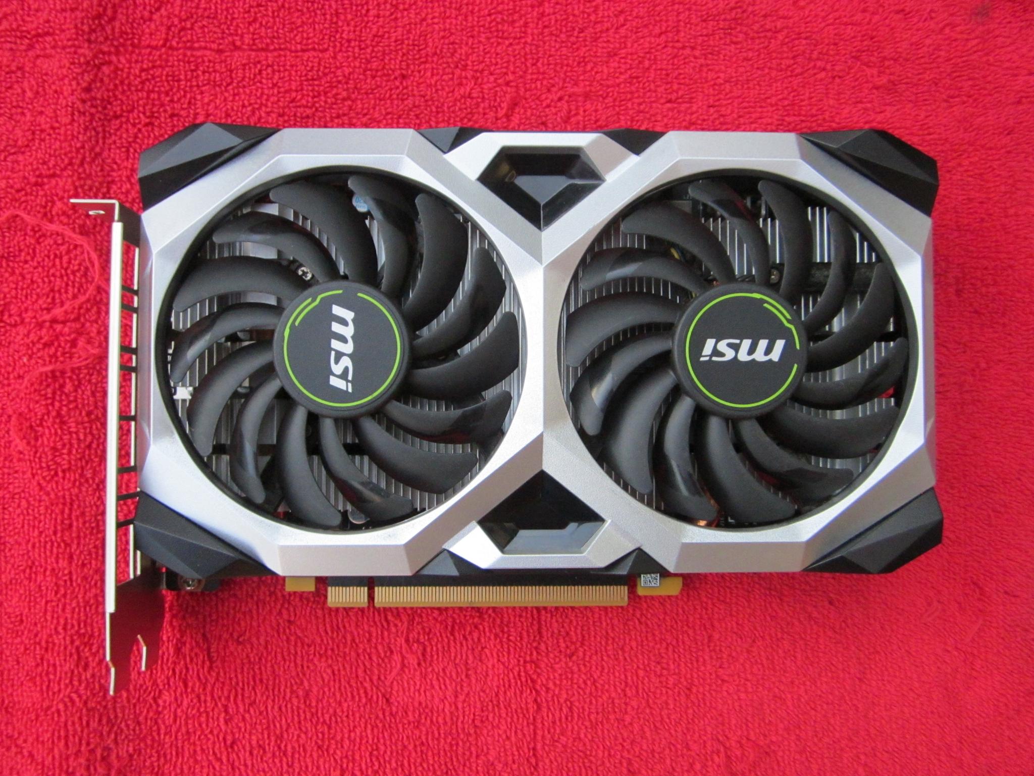 MSI NVIDIA GeForce GTX 1660 Super VENTUS XS OC 6GB GDRR6 Graphics Card