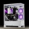 Clean White Gaming PC – RTX 5060, Ryzen 5 5600X, 32GB, 1TB SSD - RGB, WiFi, BlueTooth