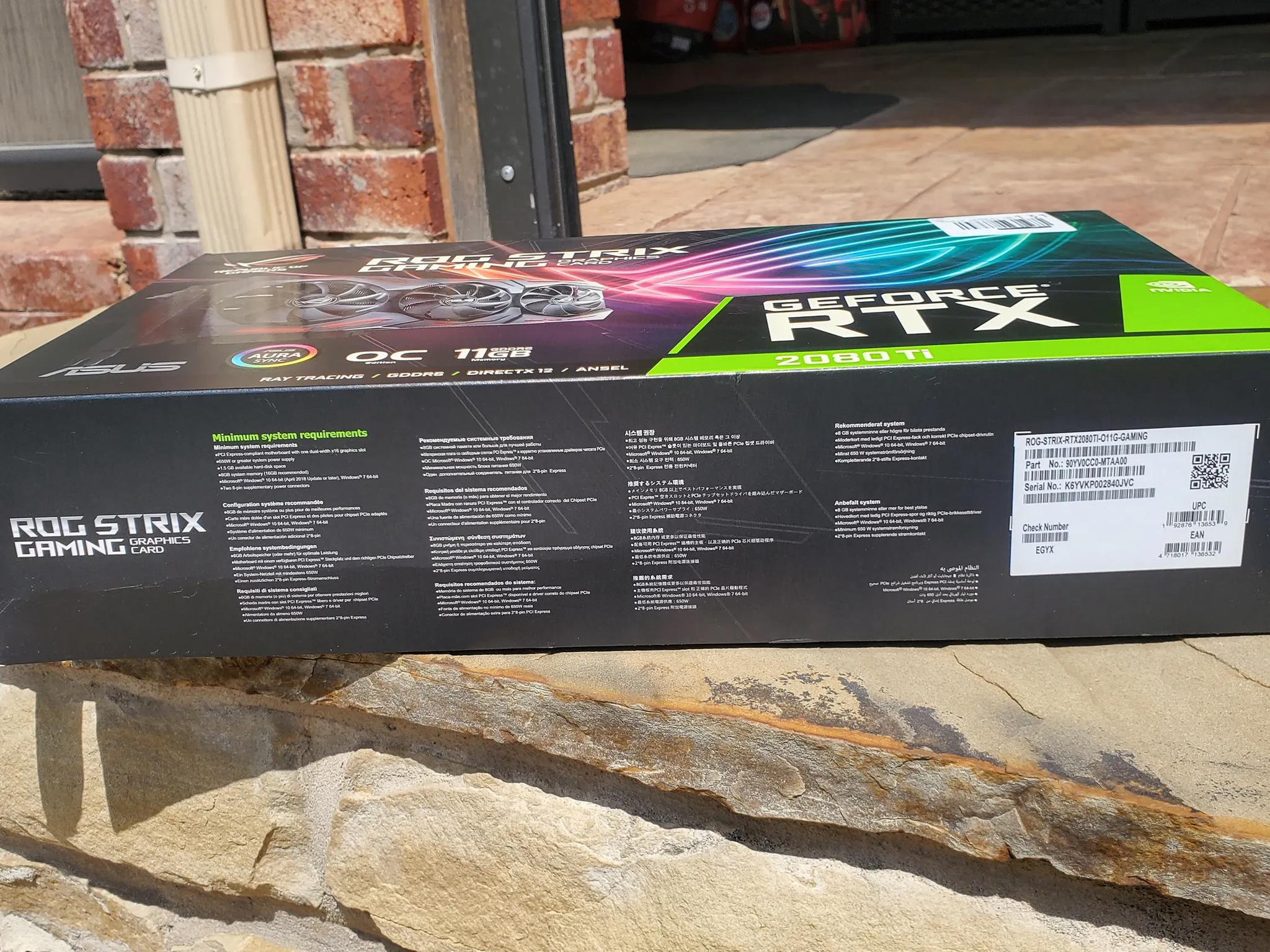 Asus Strix RTX 2080 TI OC 11GB