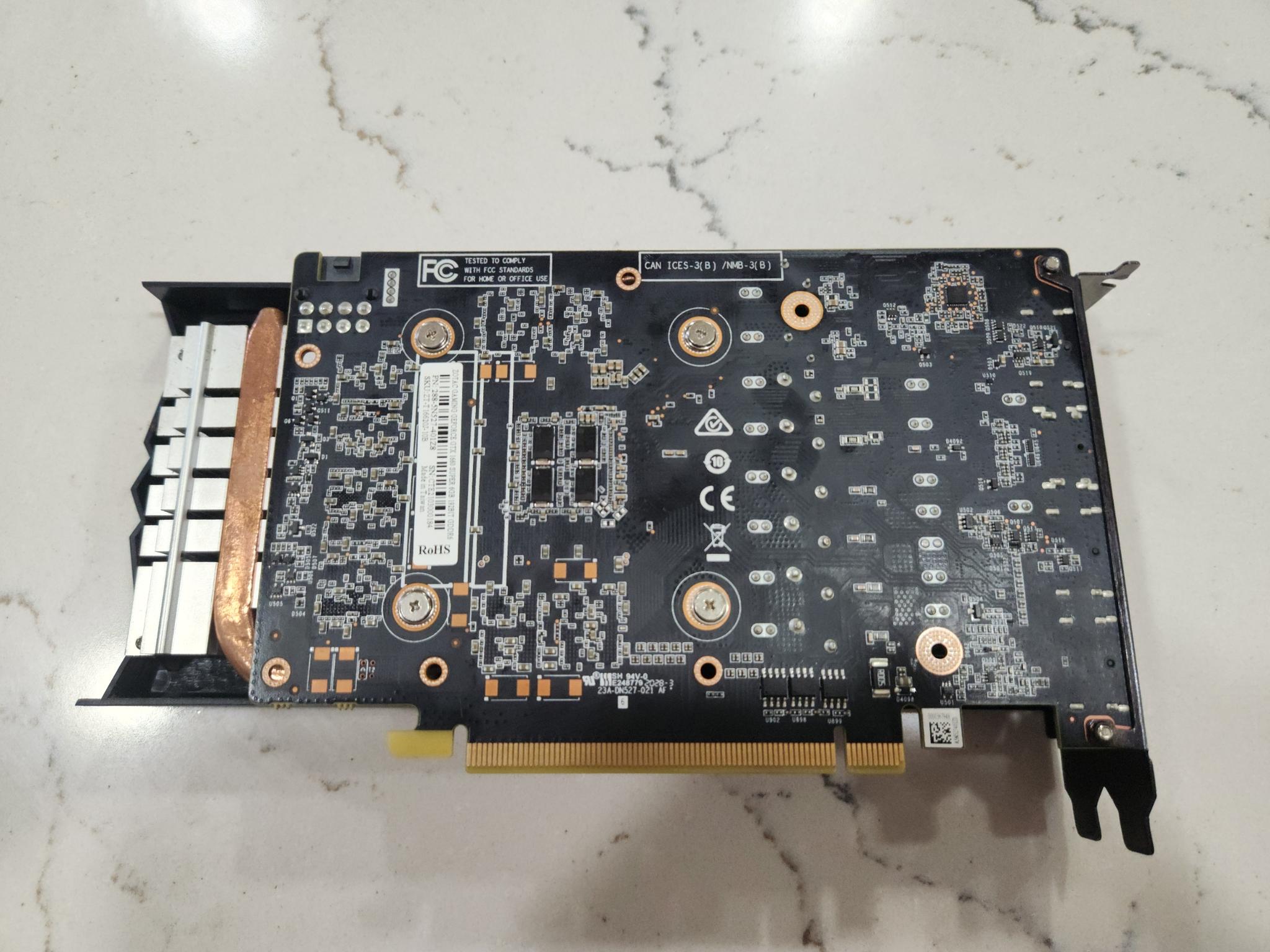Zotac GTX 1660 Super 6gb