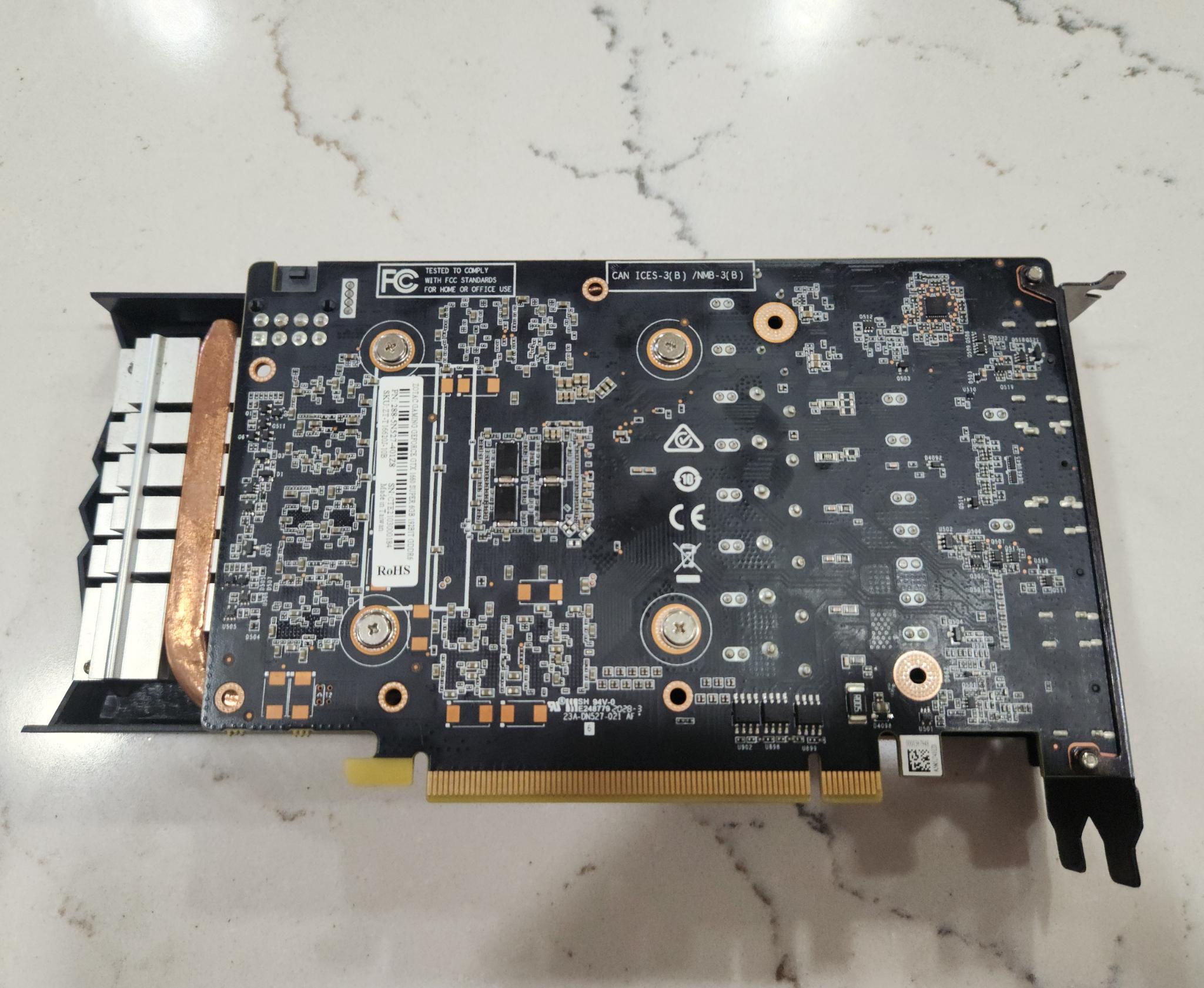 Zotac GTX 1660 Super 6gb