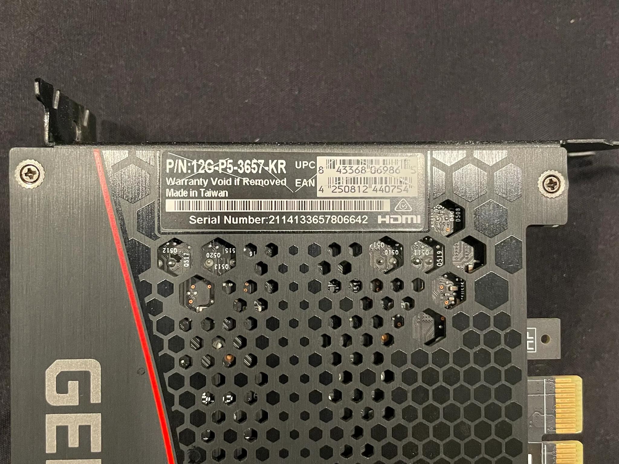 EVGA 3060 12GB