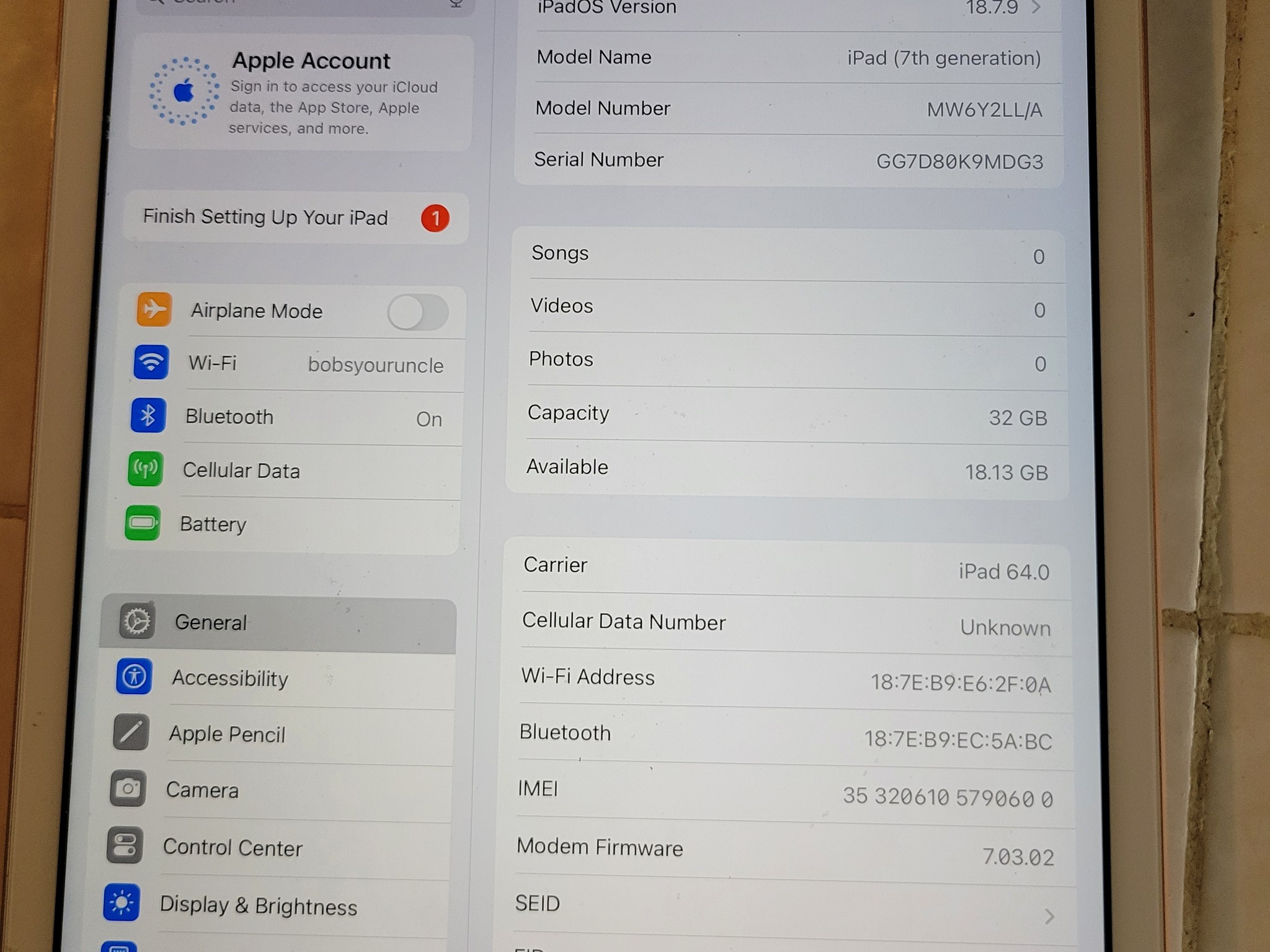 iPad 7th Gen