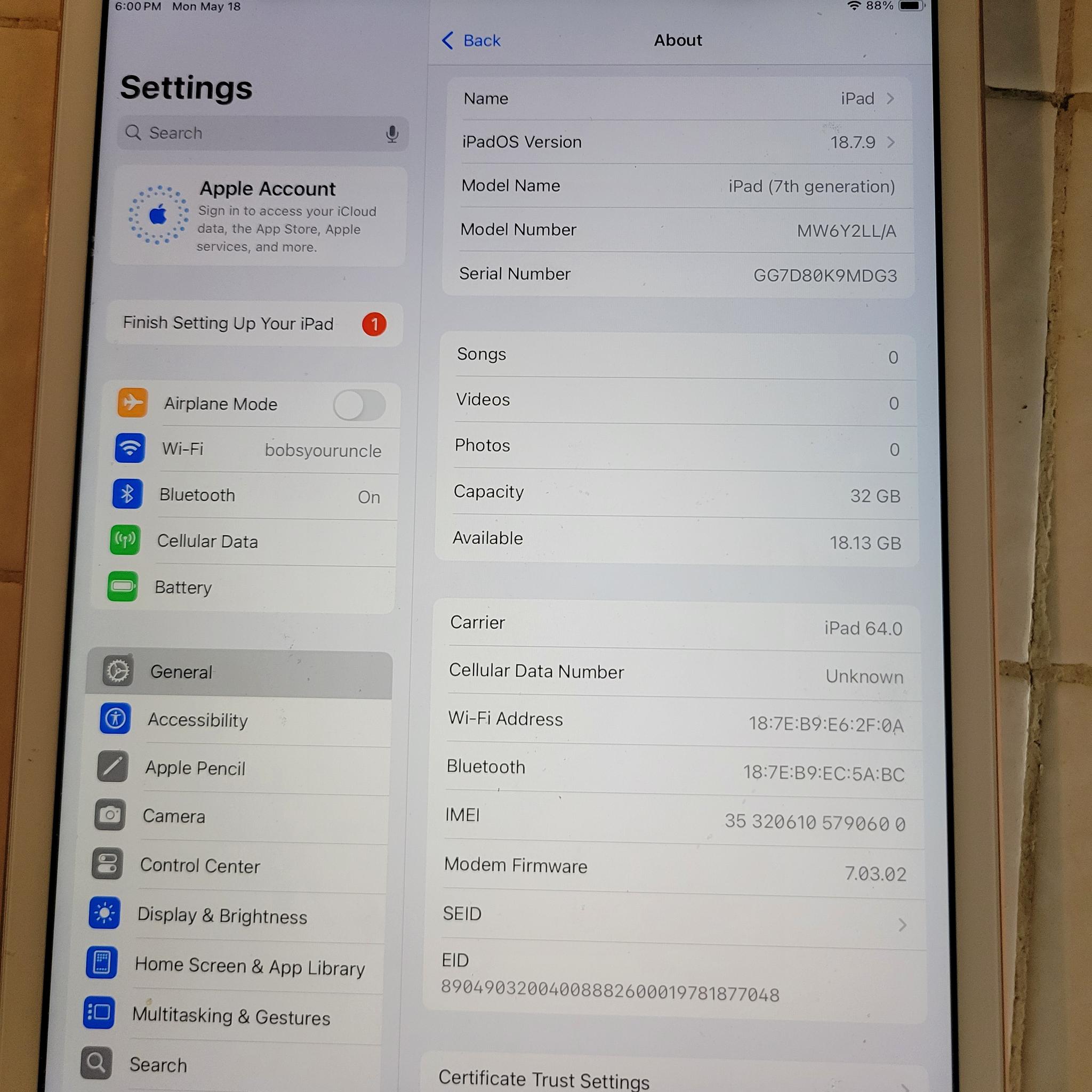 iPad 7th Gen