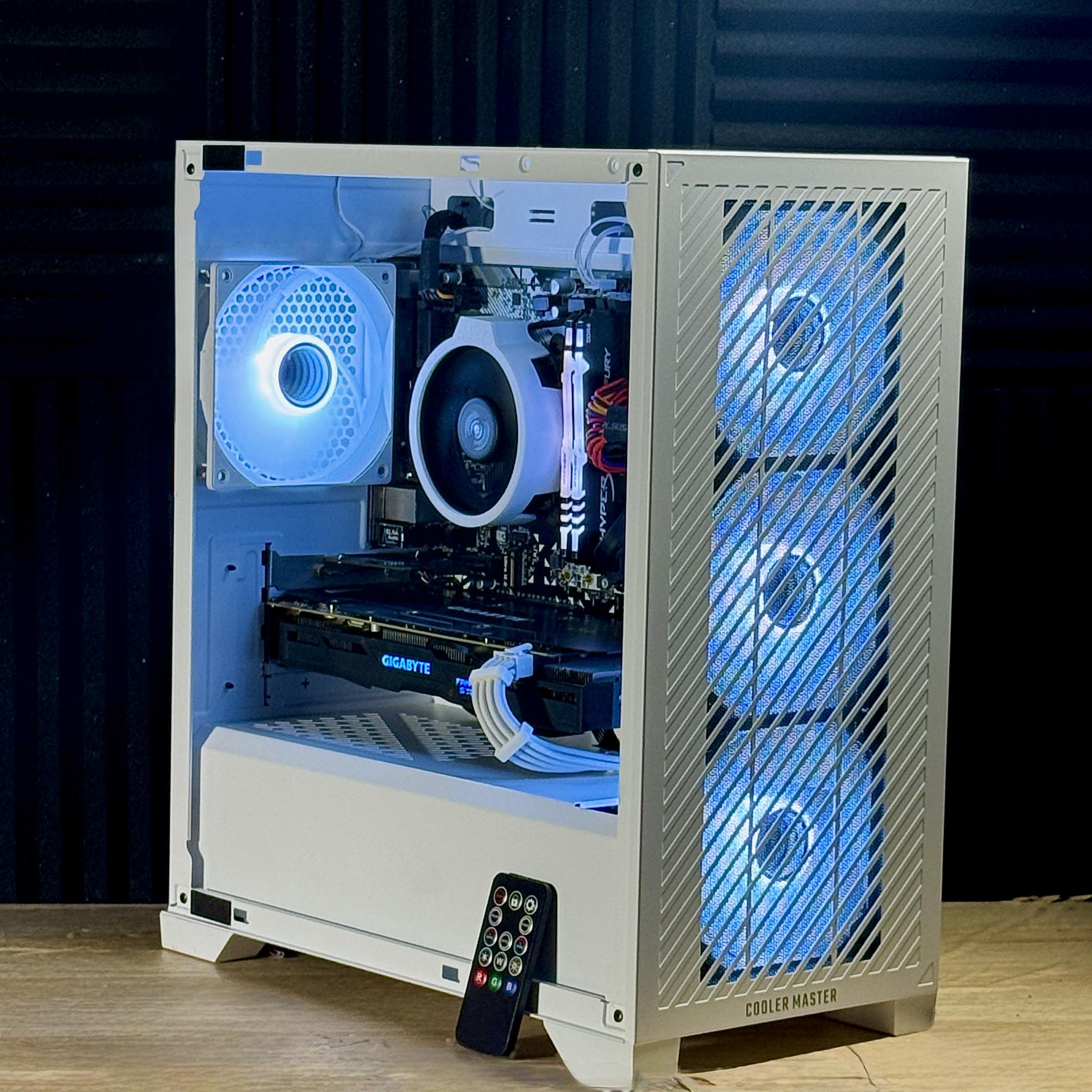 🔥⚪️ Starter Gaming PC | GTX 1060 6GB | Ryzen 3 2300X | 16GB DDR4 | 500GB SATA SSD | WIFI + BT
