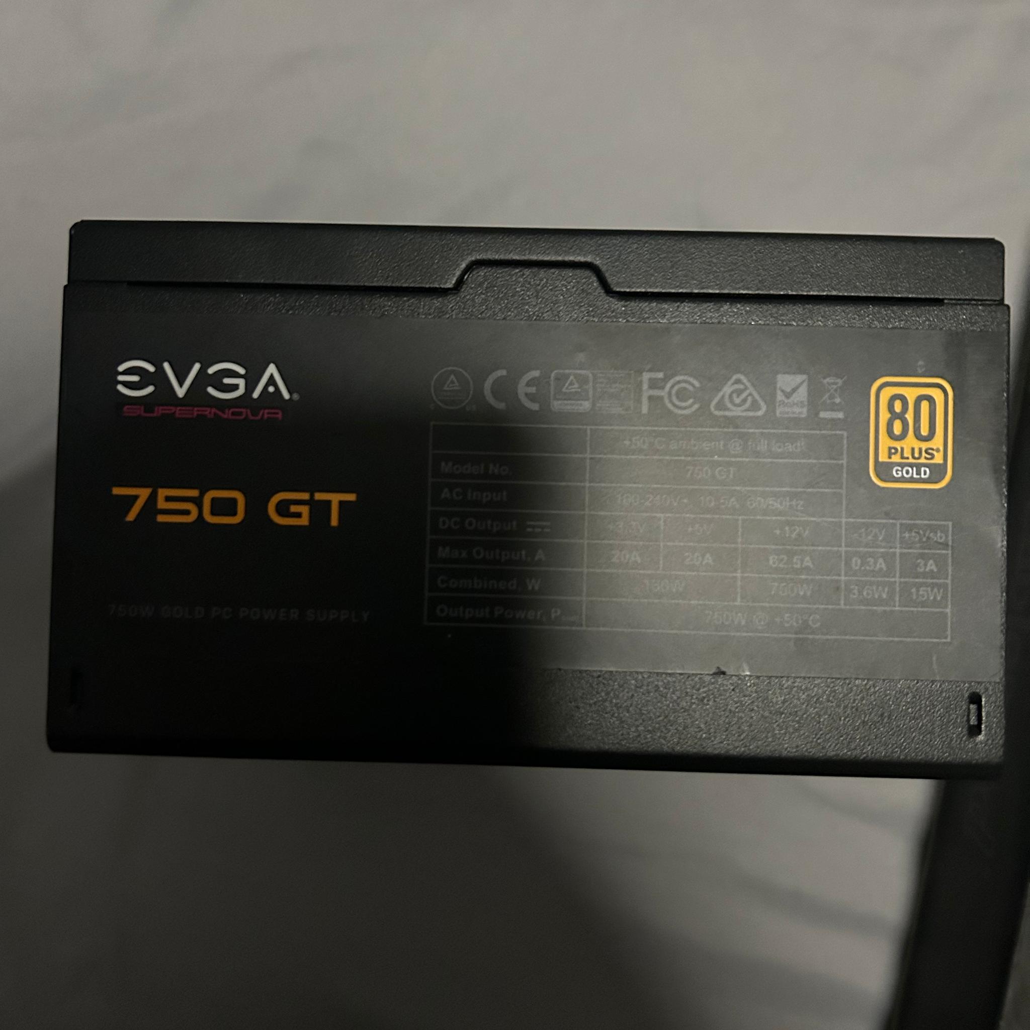 EVGA 750GT SUPERNOVA + Cablemod