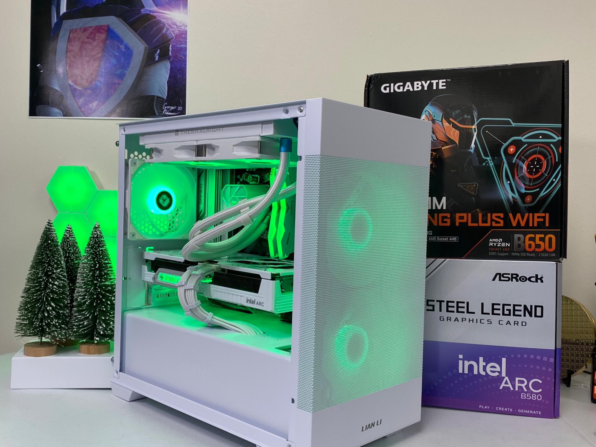 ❄️ "Frost Vortex" Gaming PC – Power and Style Combined! ❄️