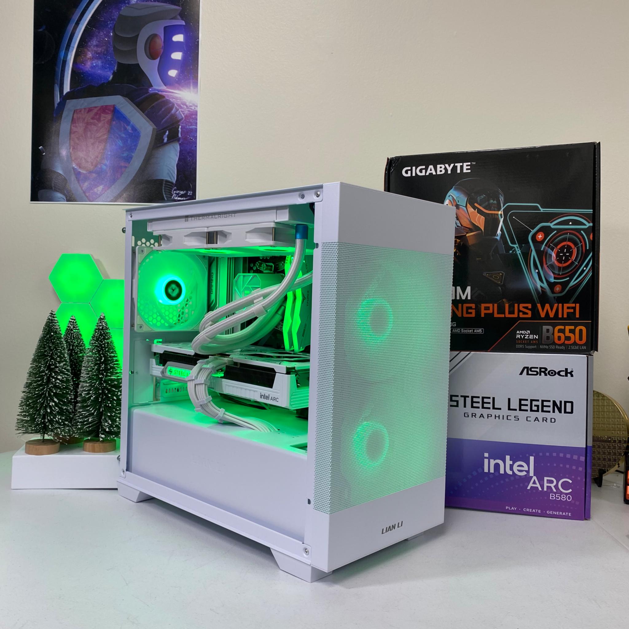 ❄️ "Frost Vortex" Gaming PC – Power and Style Combined! ❄️
