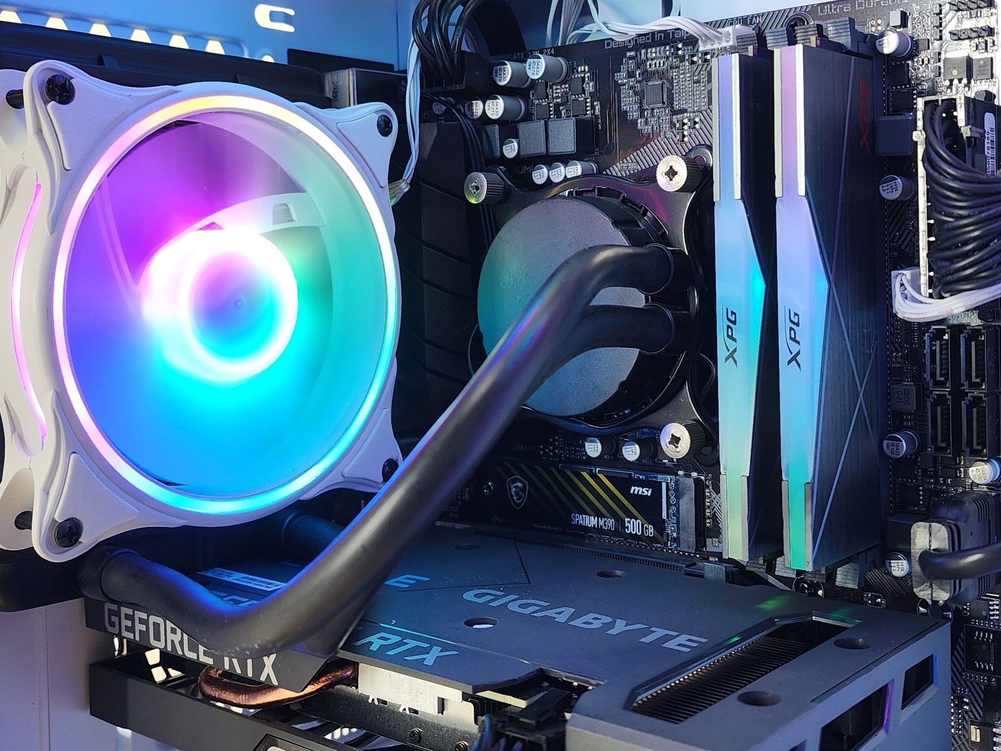 Gaming PC i5-10400F 16GB RAM 500GB SSD RTX 3050 8GB Win11 Computer