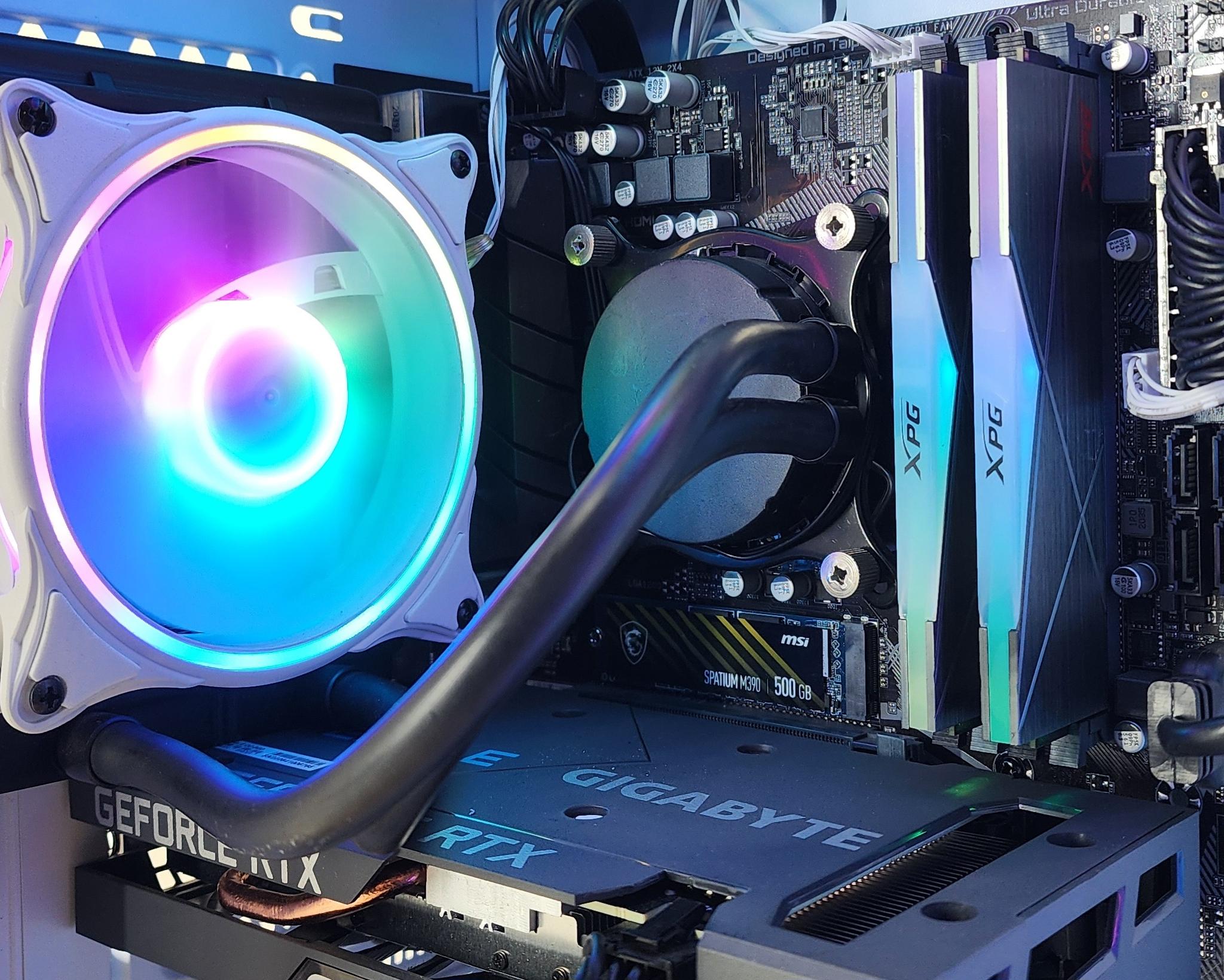 Gaming PC i5-10400F 16GB RAM 500GB SSD RTX 3050 8GB Win11 Computer