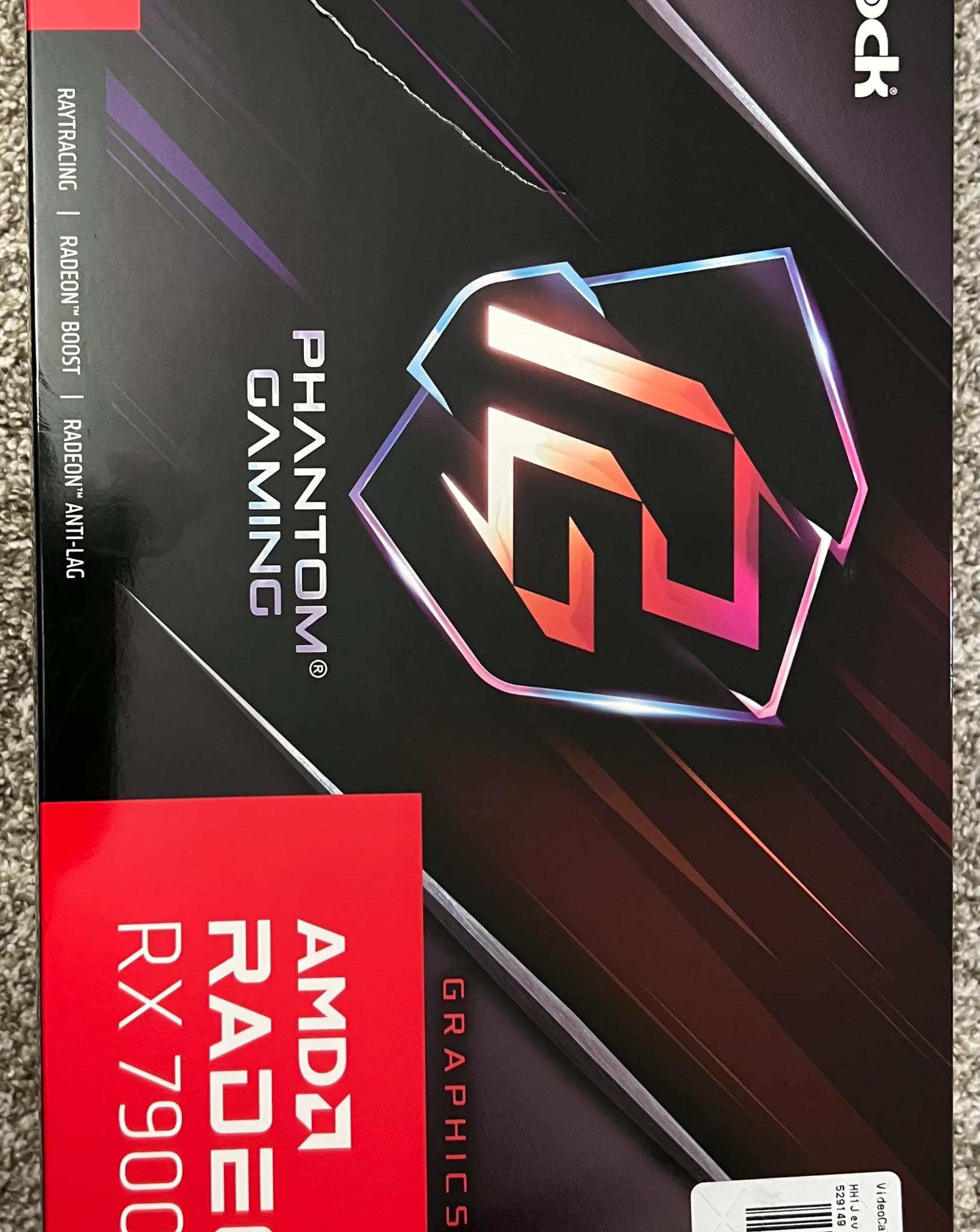 ASRock Radeon™ RX 7900 XT Phantom Gaming 20GB OC GDDR6