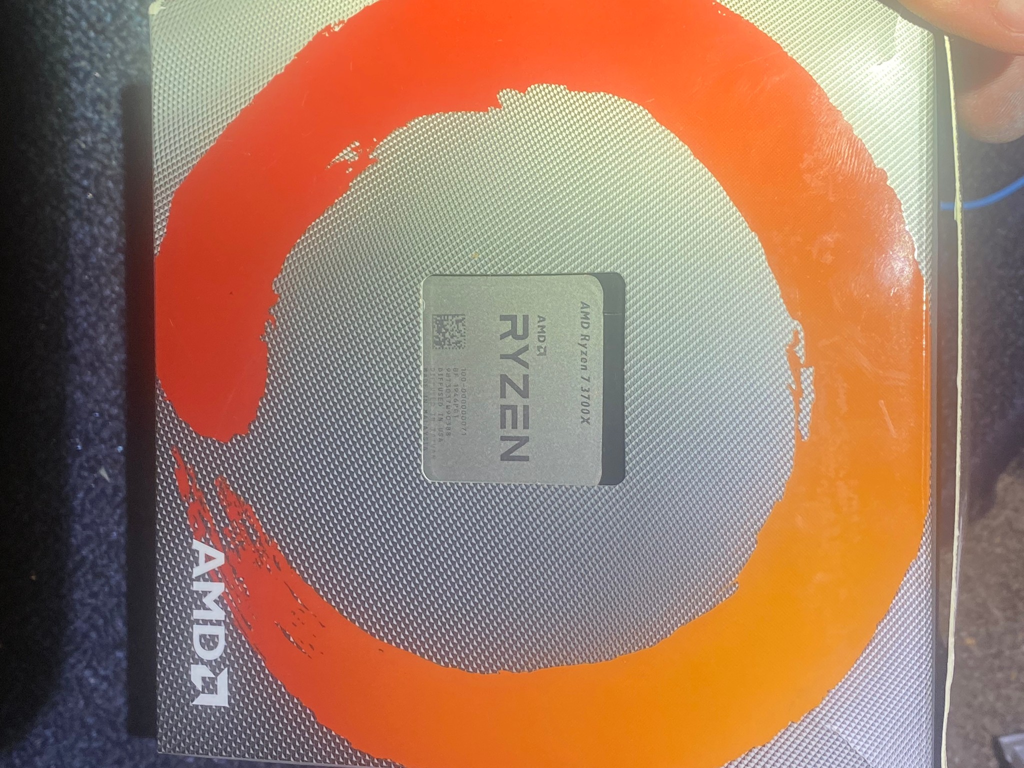 AMD Ryzen 7 3700x lightly used but just tested and running flawlessly