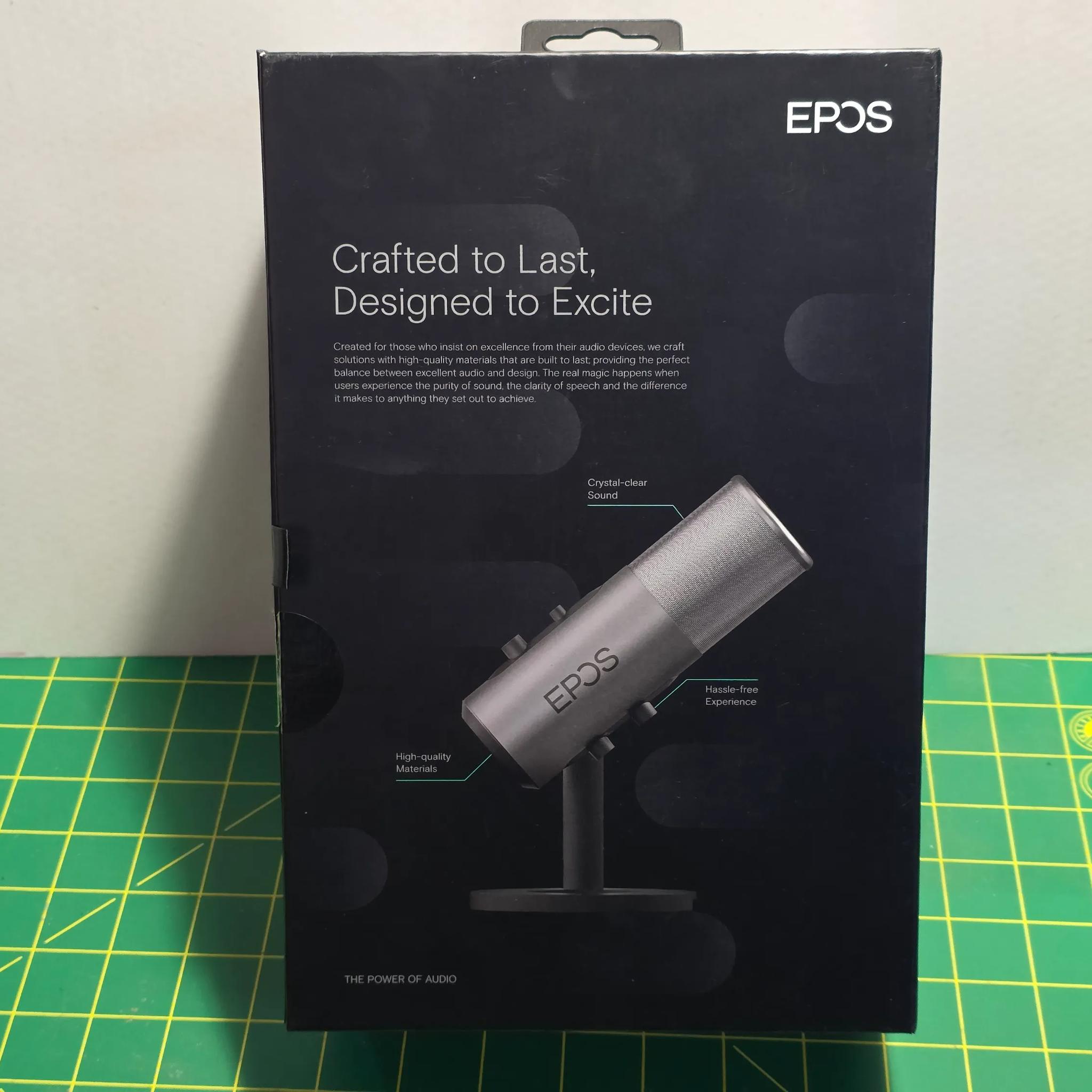 Streaming Starter Bundle: EVGA XR1 Lite Capture Card + EPOS B20 Mic, Open Box, **TESTED** 1080p