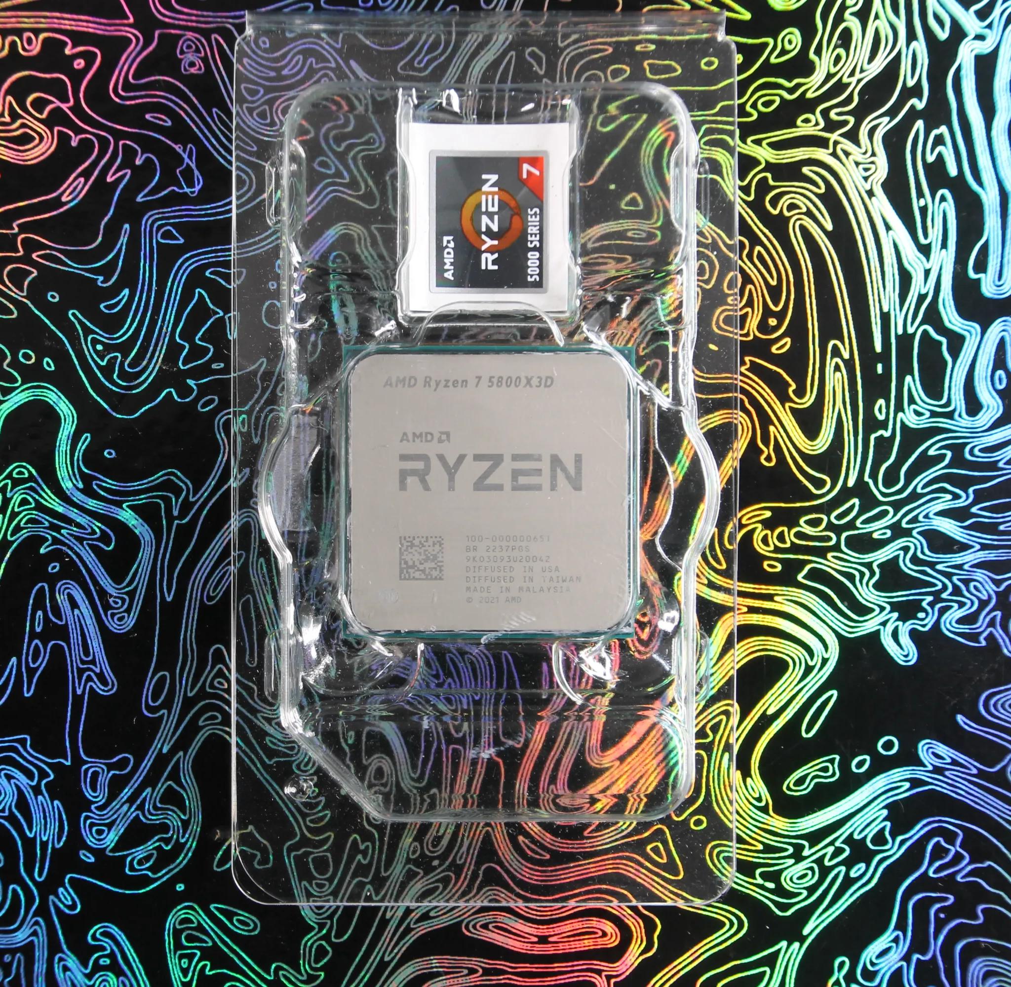 AMD Ryzen 7 5800X3D // 8-core 16-thread, AM4 Processor
