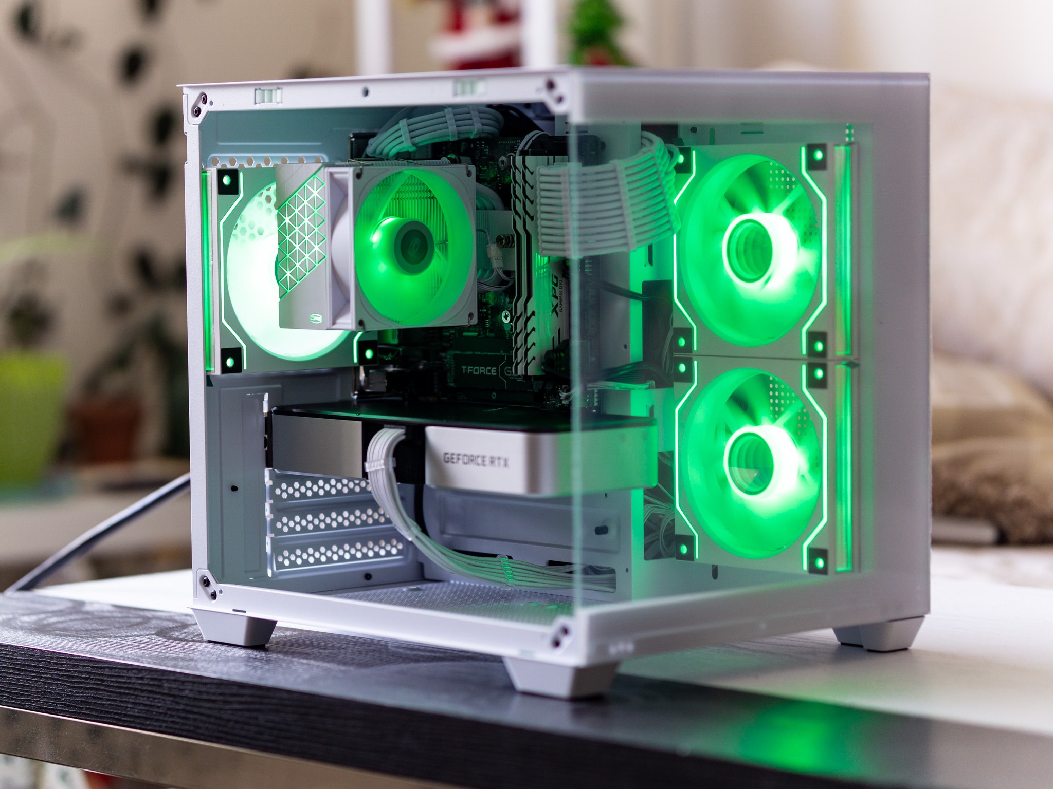 Budget Gaming PC - NVIDIA RTX 3060Ti FE | Ryzen 5 5500 | 16GB RAM | White Aesthetics | ARGB | Win 11