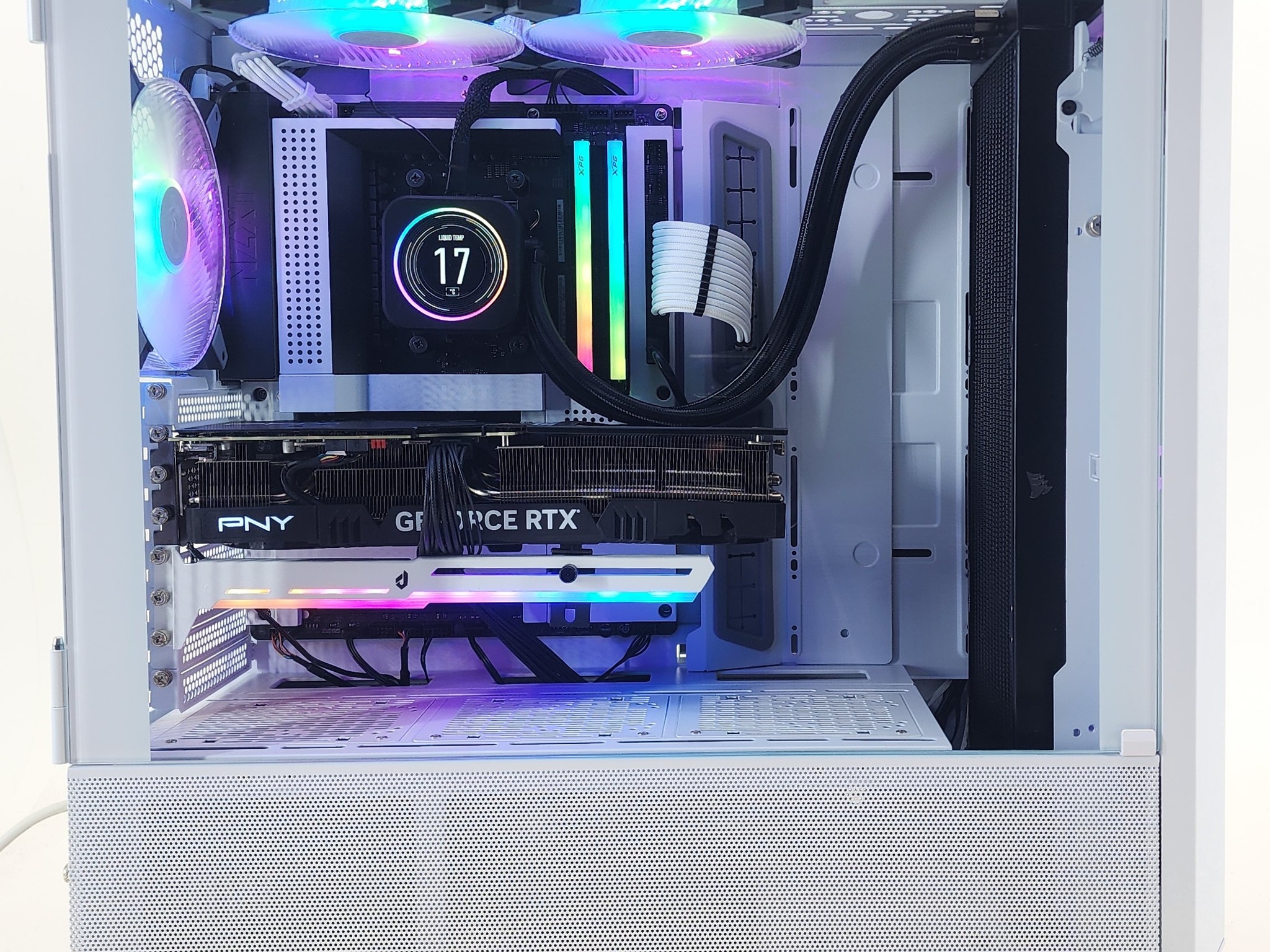 Gaming PC Ryzen 7 7700 32GB RAM 1TB SSD RTX 4070 Ti 12GB Windows 11 Computer