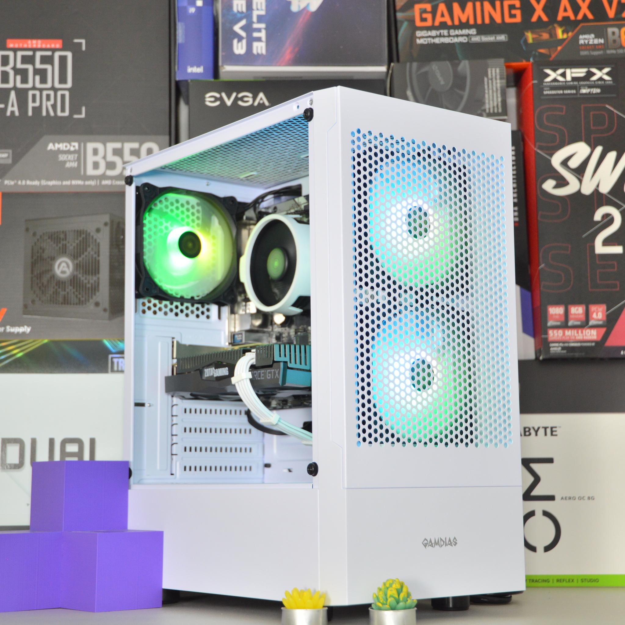 ⚪🟣| GTX 1660 Ti 6GB | RYZEN 5 3500 | 16GB DDR4 RAM | 512 GB NVME SSD | Violet Skies |