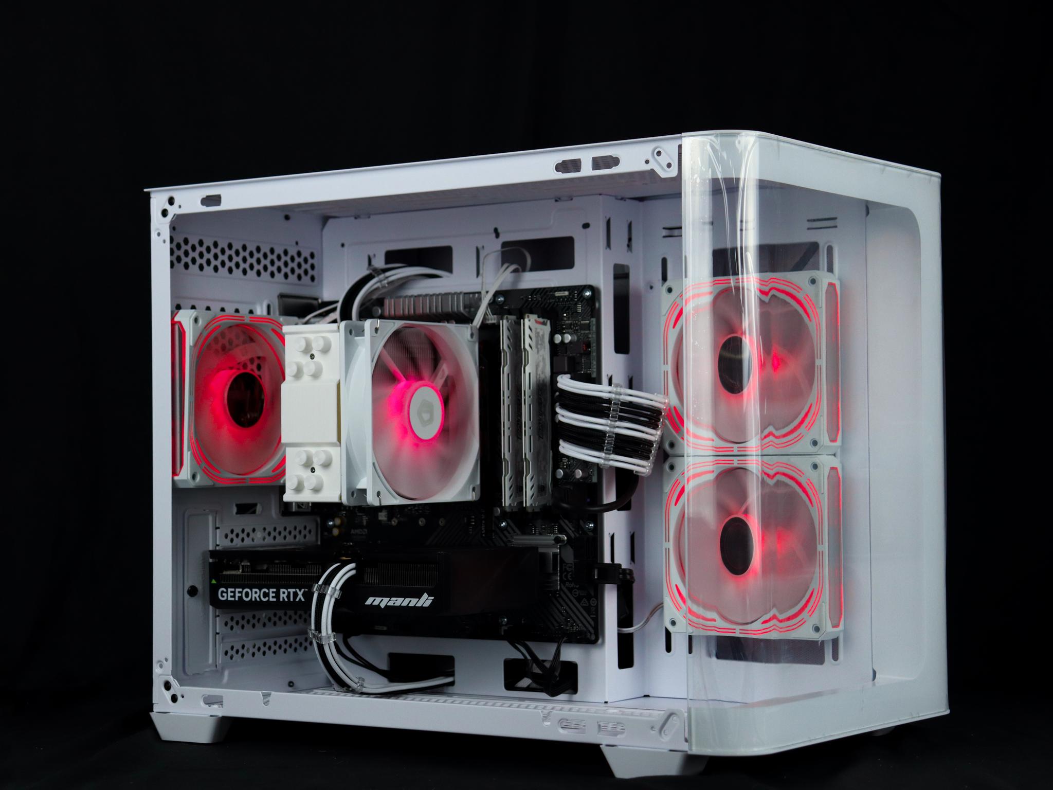 🧊❄️🧊 White Gaming PC – RTX 5060, Ryzen 5 5600, 16GB RAM, 1TB SSD - WiFi 🧊❄️🧊