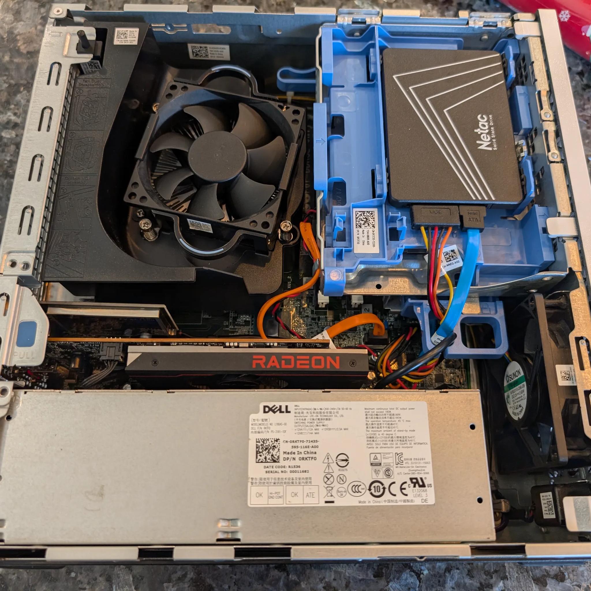 Radeon 6400 - Budget Gaming PC - I7 - Optiplex 3050