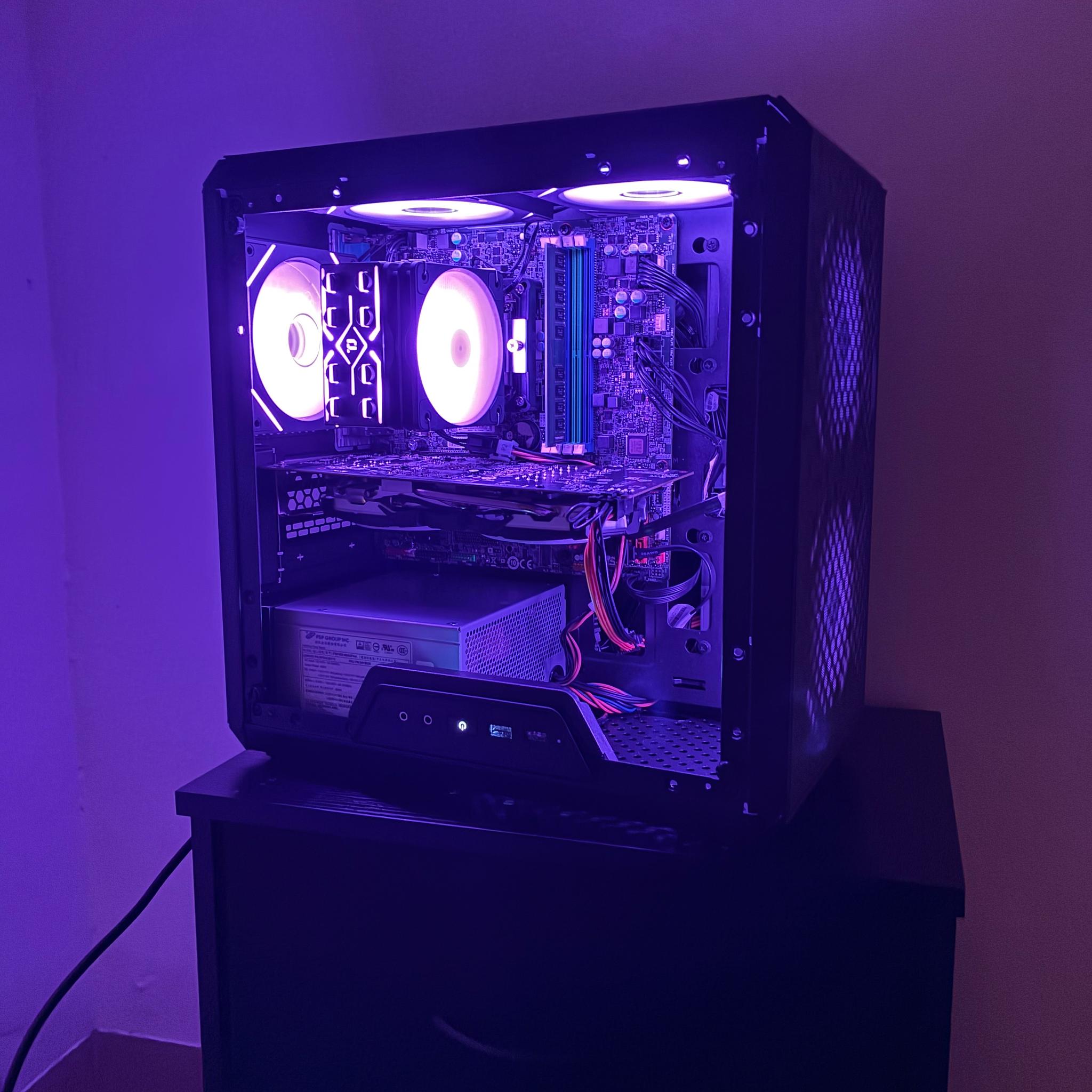 Low Cost Gaming PC | RX 580 4GB | Xeon CPU| 16GB Ram | 512GB Storage | 400W PSU