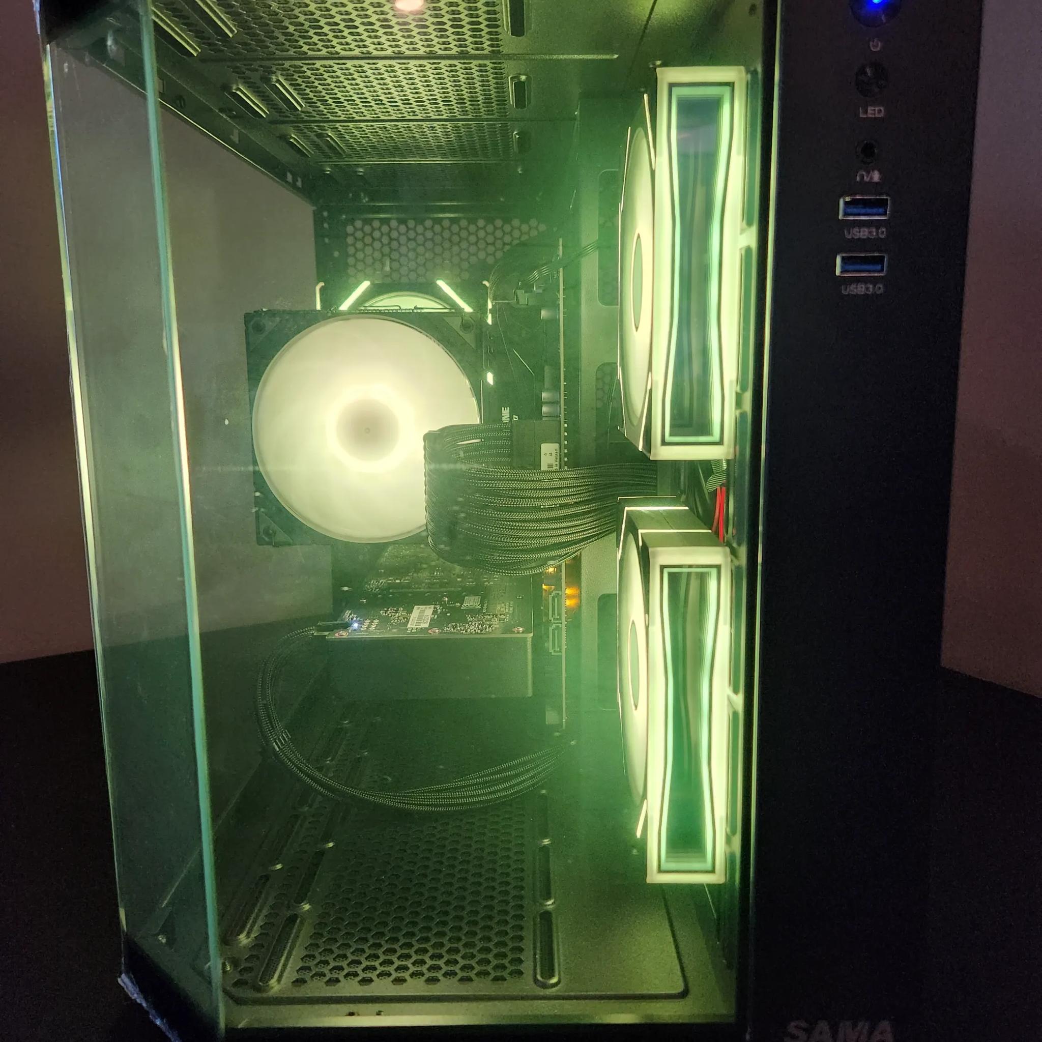 Custom PC | Ryzen 7 2700 + GTX 1070Ti | 16GB DDR4, 1TB NVMe SSD, Wi-Fi USB + Windows 11