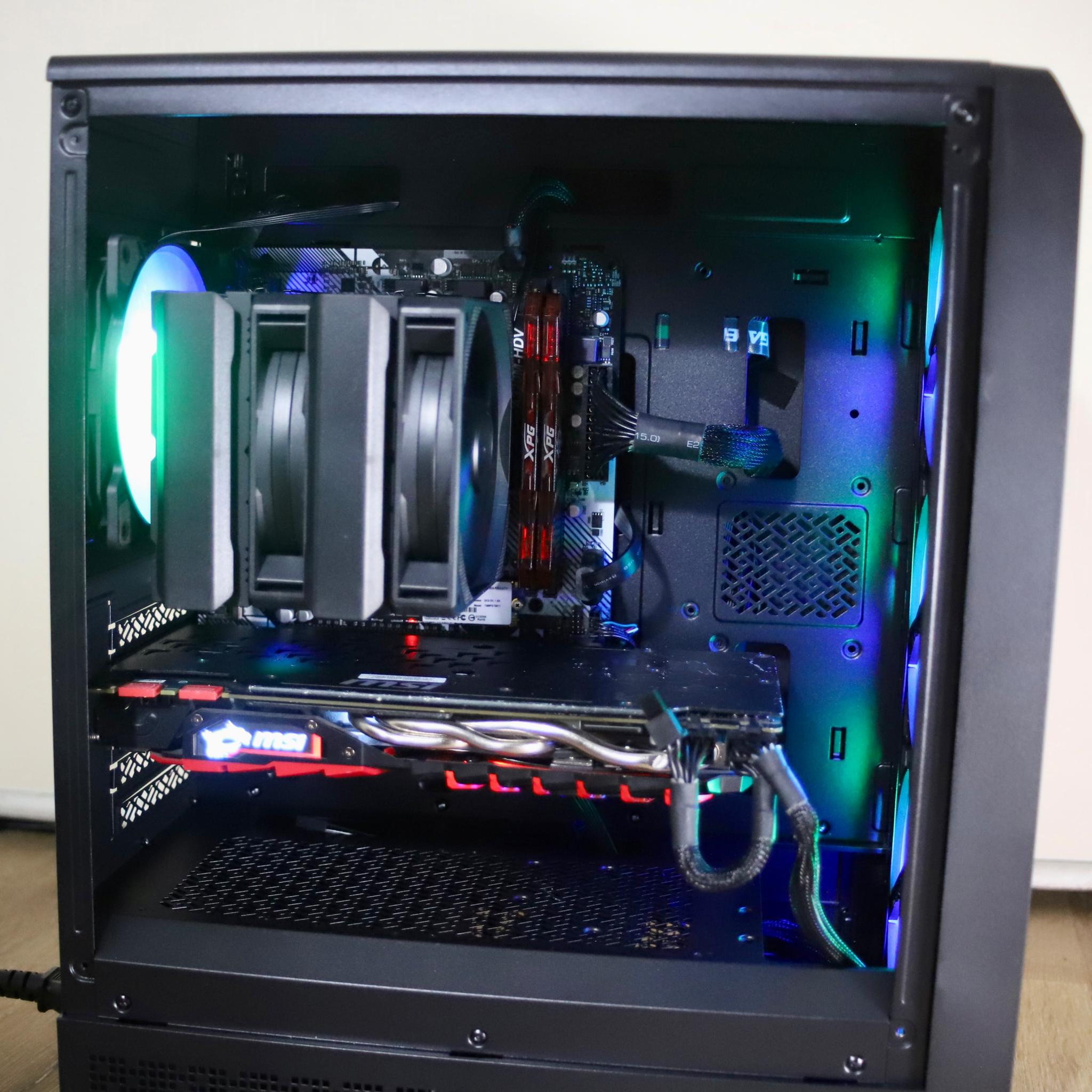 RYZEN 7 2700x, GTX 1070, 32gb Ram ARGB GAMING PC