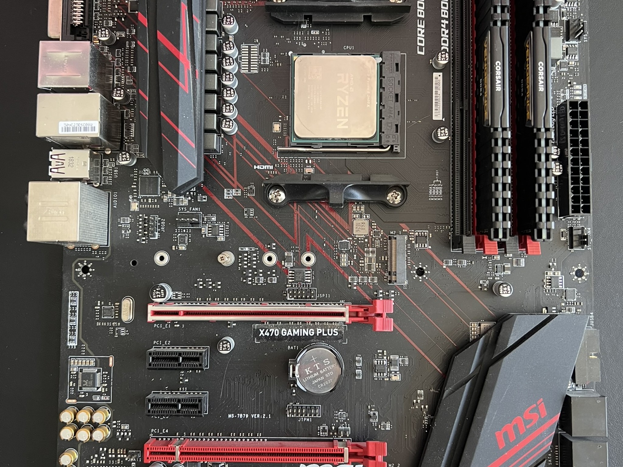 Ryzen 5 2600x + MSI Mobo + 16 GB RAM Combo