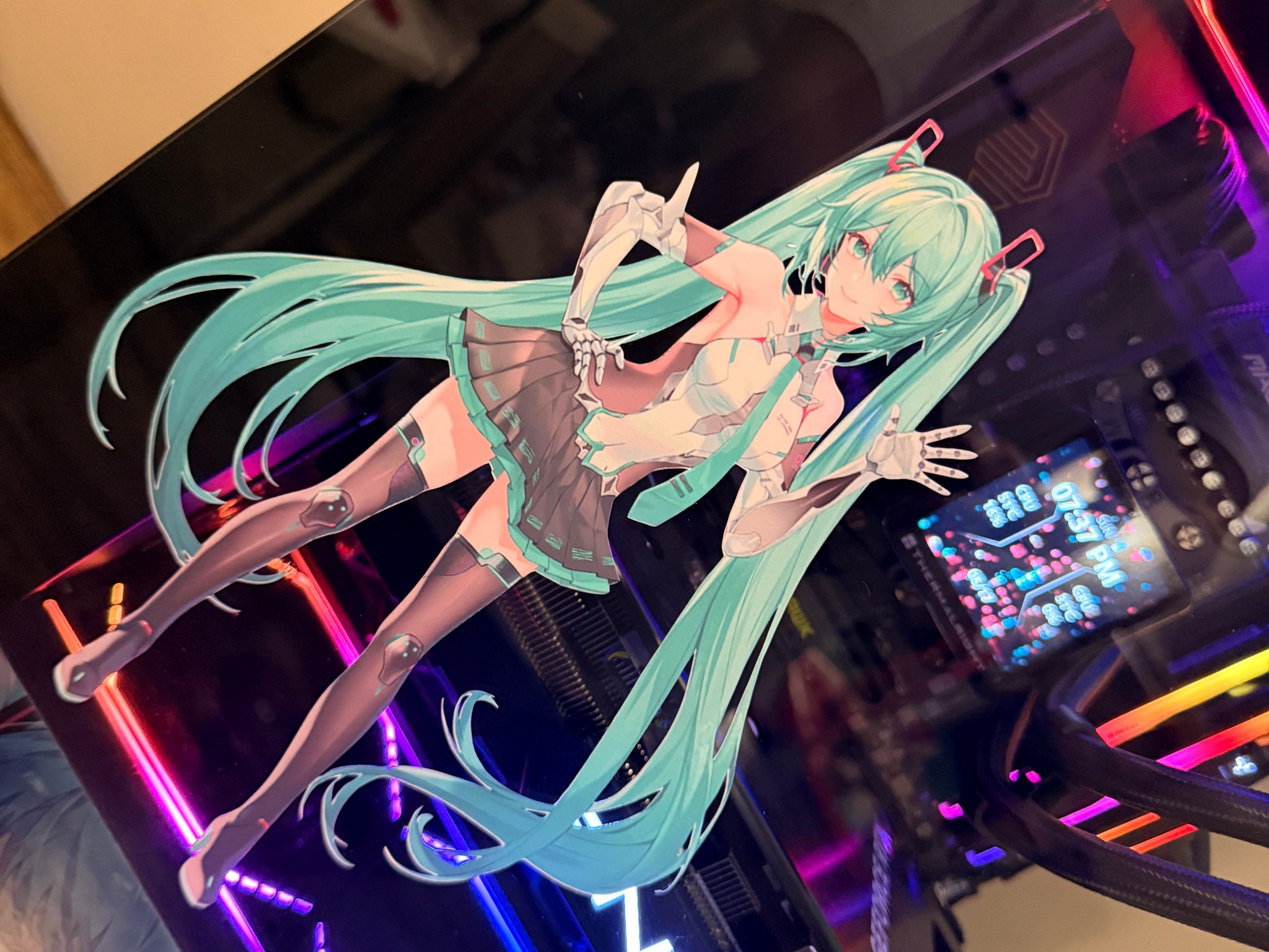 🎮 Hatsune Miku Edition Gaming PC – RTX 4080 SUPER + Ryzen 7 9800X3D 🚀