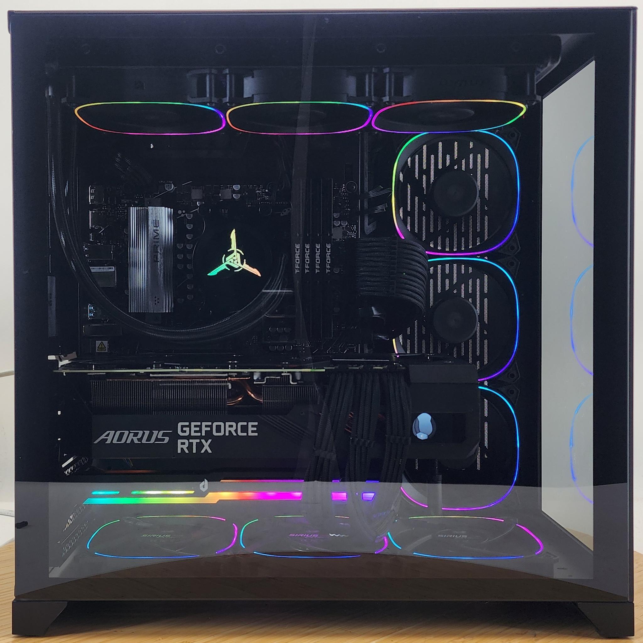 Gaming PC Ryzen 7 7700 32GB RAM 1TB SSD RTX 3080 10GB Windows 11 Computer