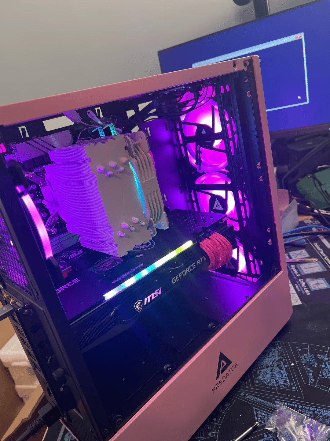 "Pink Panther" RTX 3060 Core i5 12400f