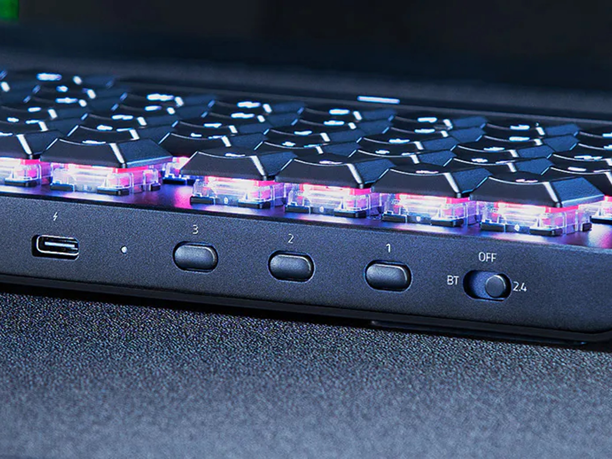 Razer DeathStalker V2 Pro Gaming Keyboard Low-Profile Optical HyperSpeed Wireless & Bluetooth